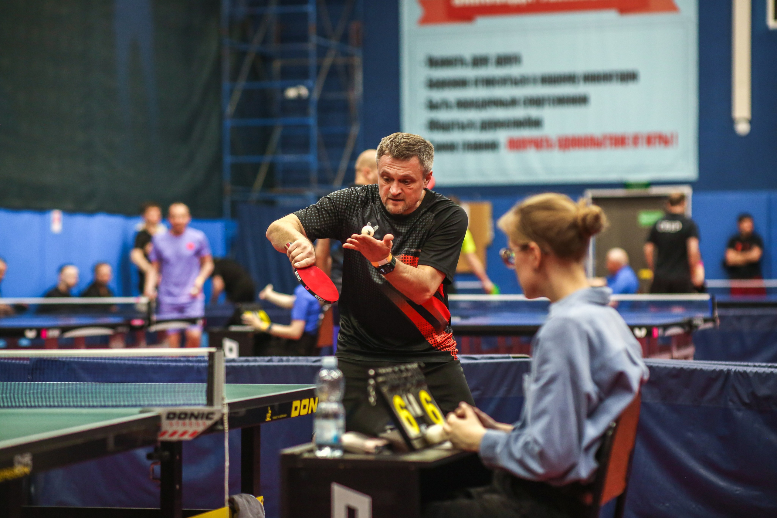 Соревнования по настольному теннису. Репортажный, семейный, свадебный, портретный фотограф