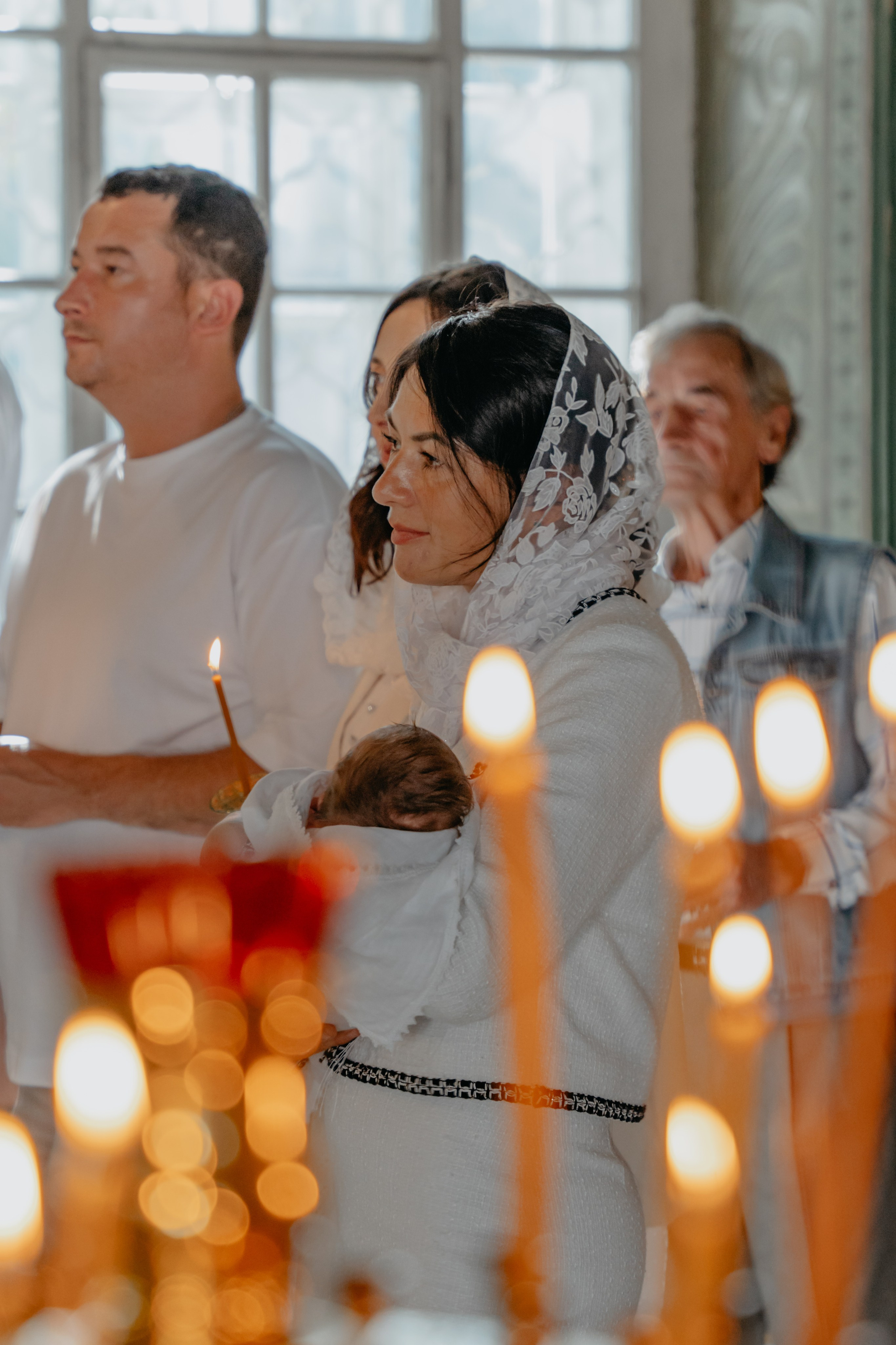 Таинство крещения Артема в соборе Ионна Предтечи