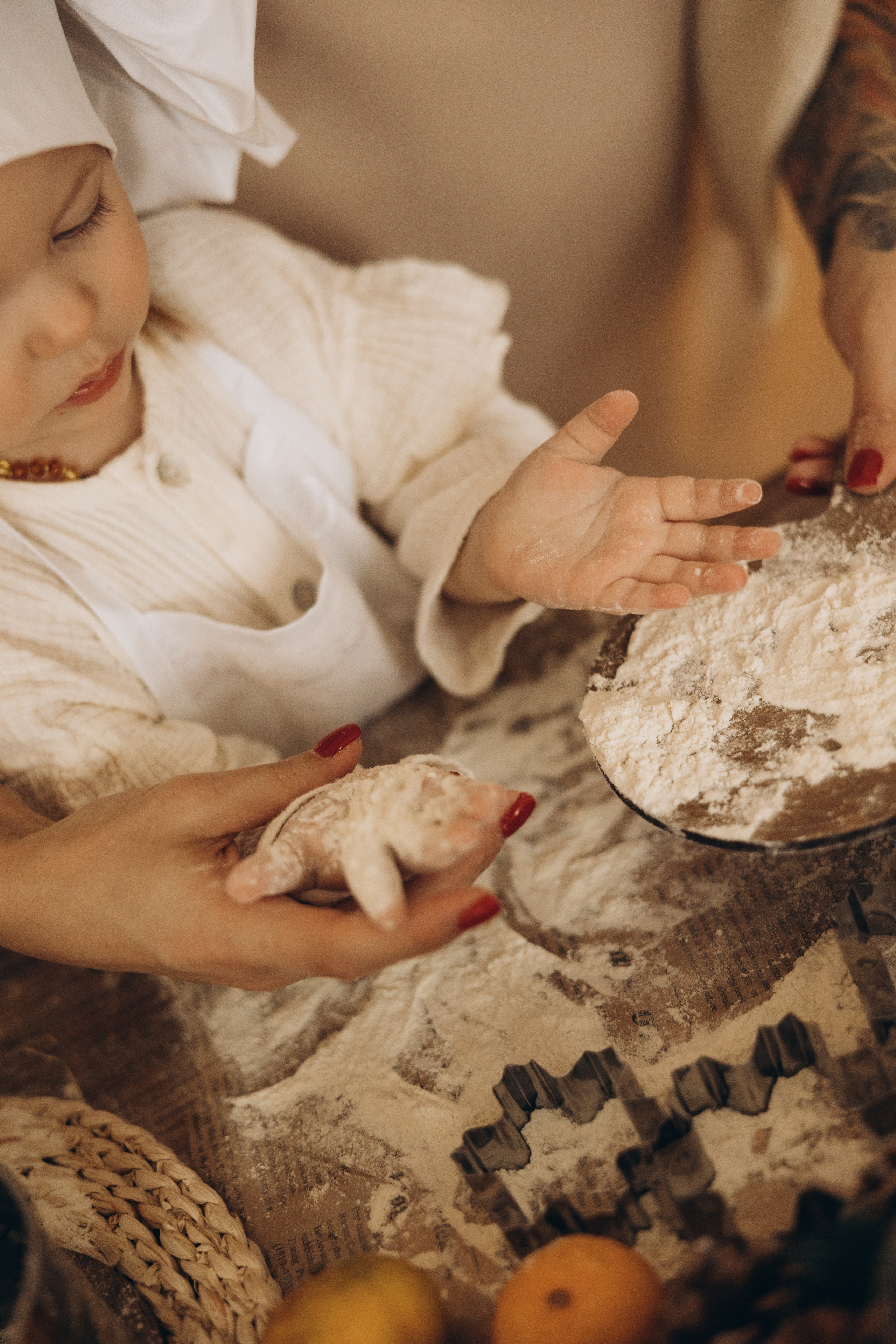 Ольга и Мирослава НГ. Семейный фотограф в Москве Виктория Ястребинская
