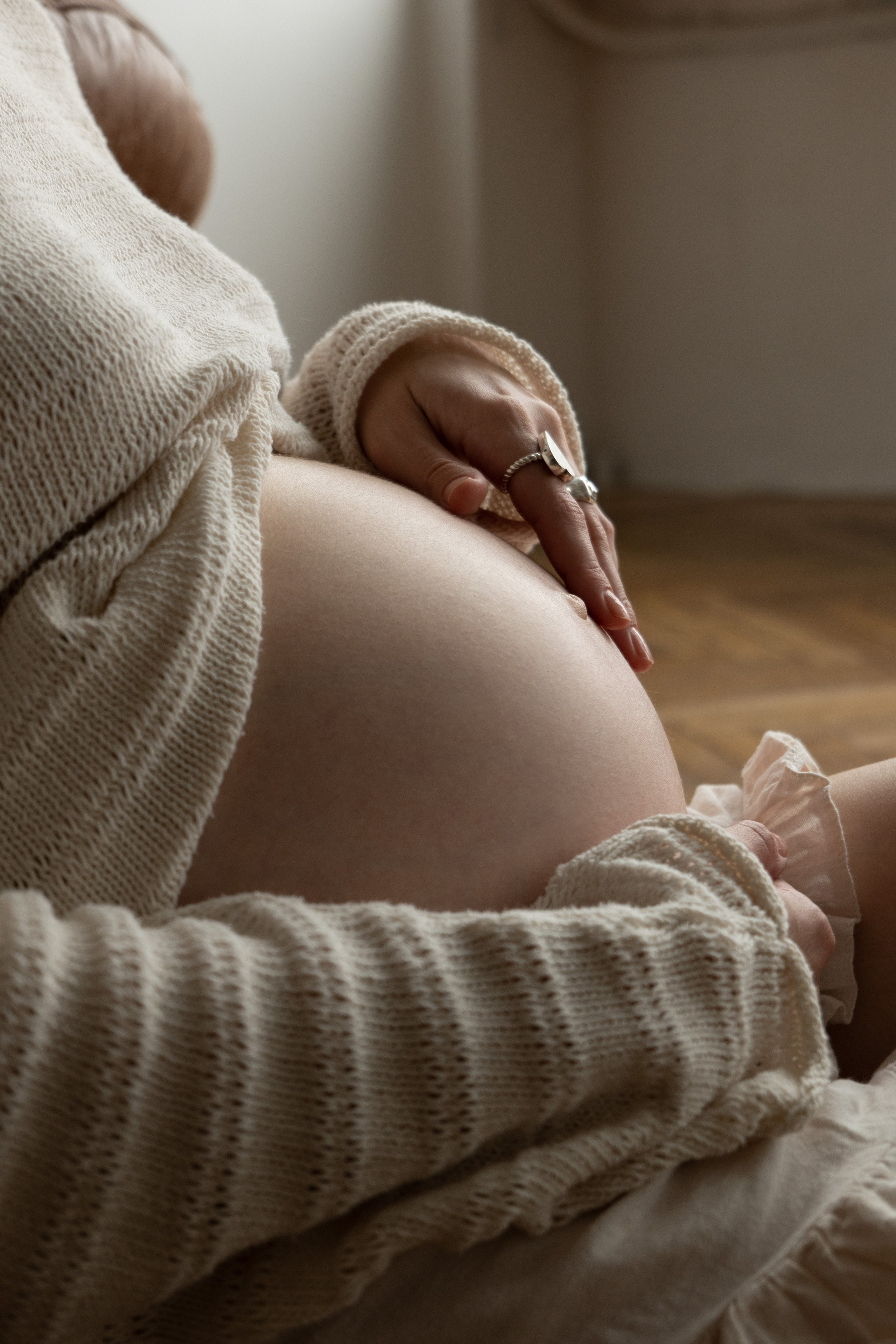 Студийная фотосессия «В ожидании». Фотограф видеограф Ольга Василевская