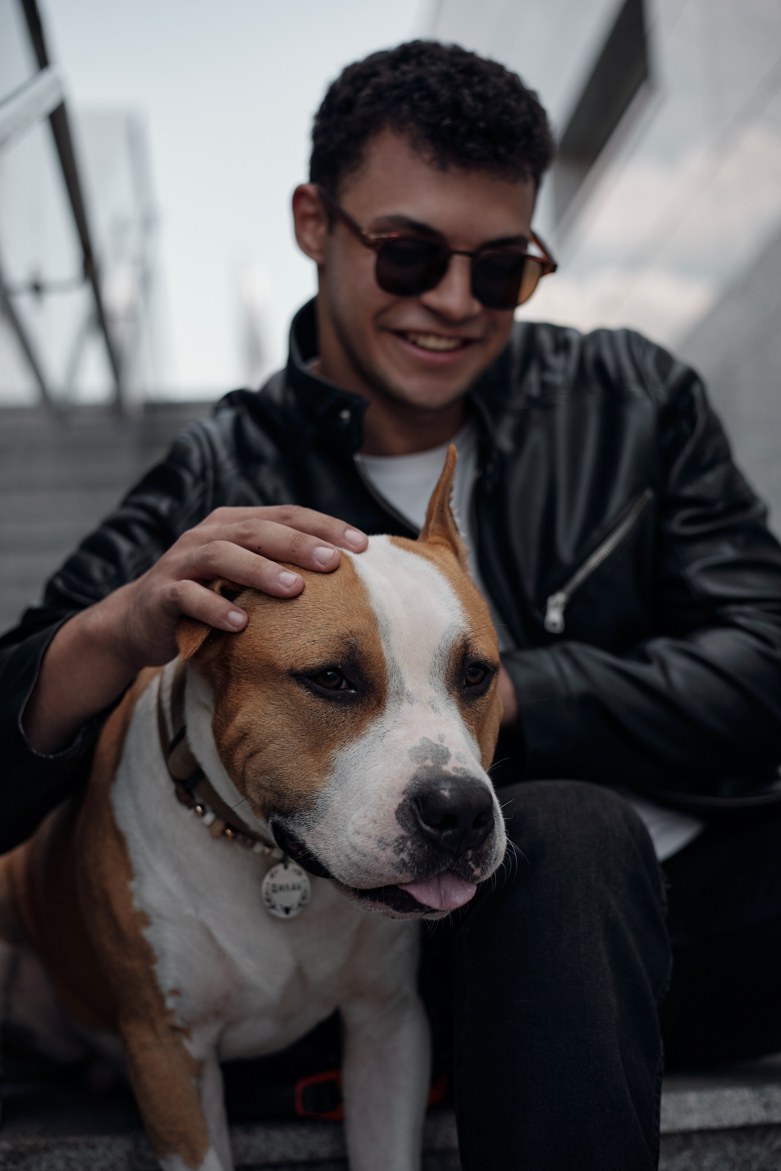 Абдо (прогулка с собакой). Фотограф из Казани