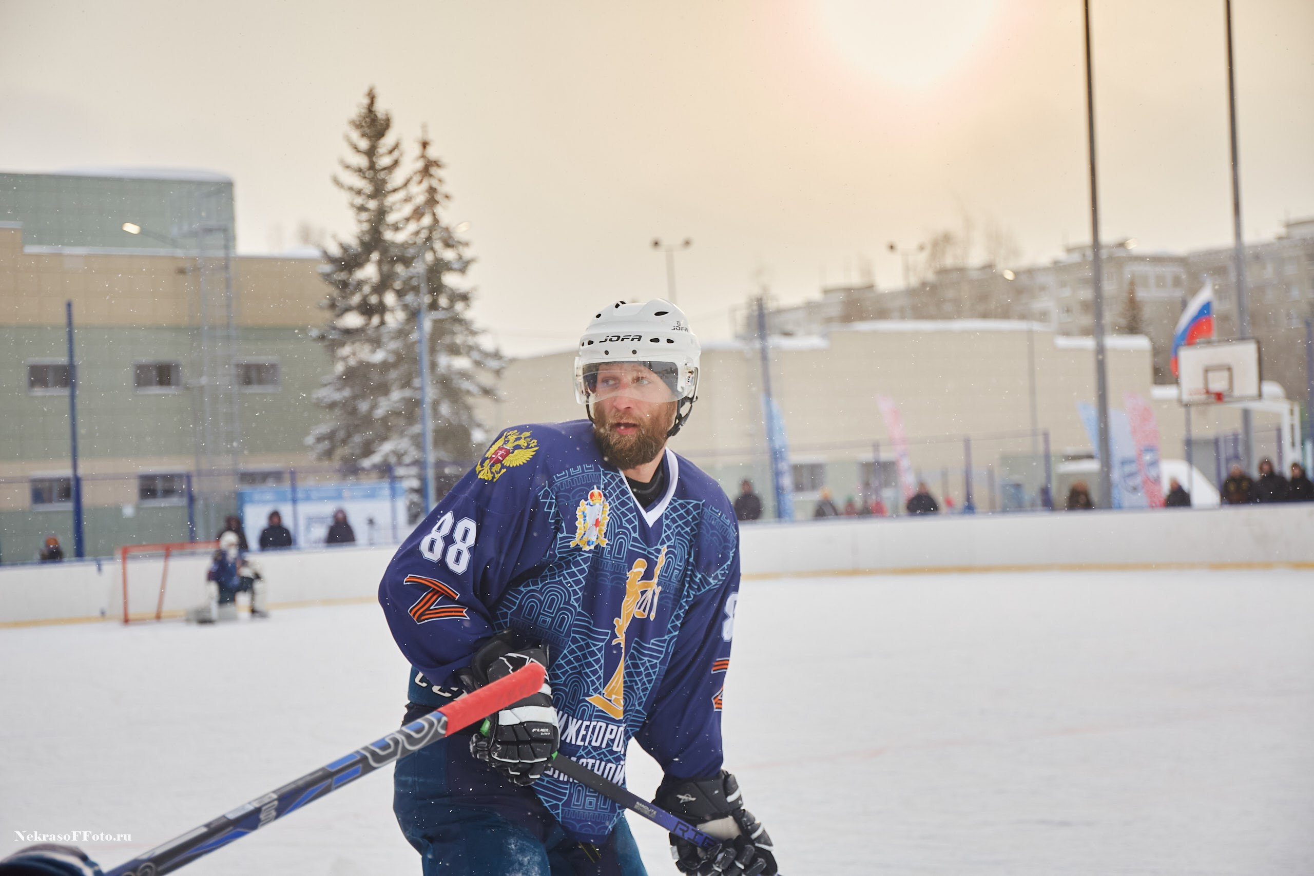 Турнир по хоккею «Русская классика» в рамках Офицерской хоккейной лиги. Спортивный фотограф Некрасов Денис