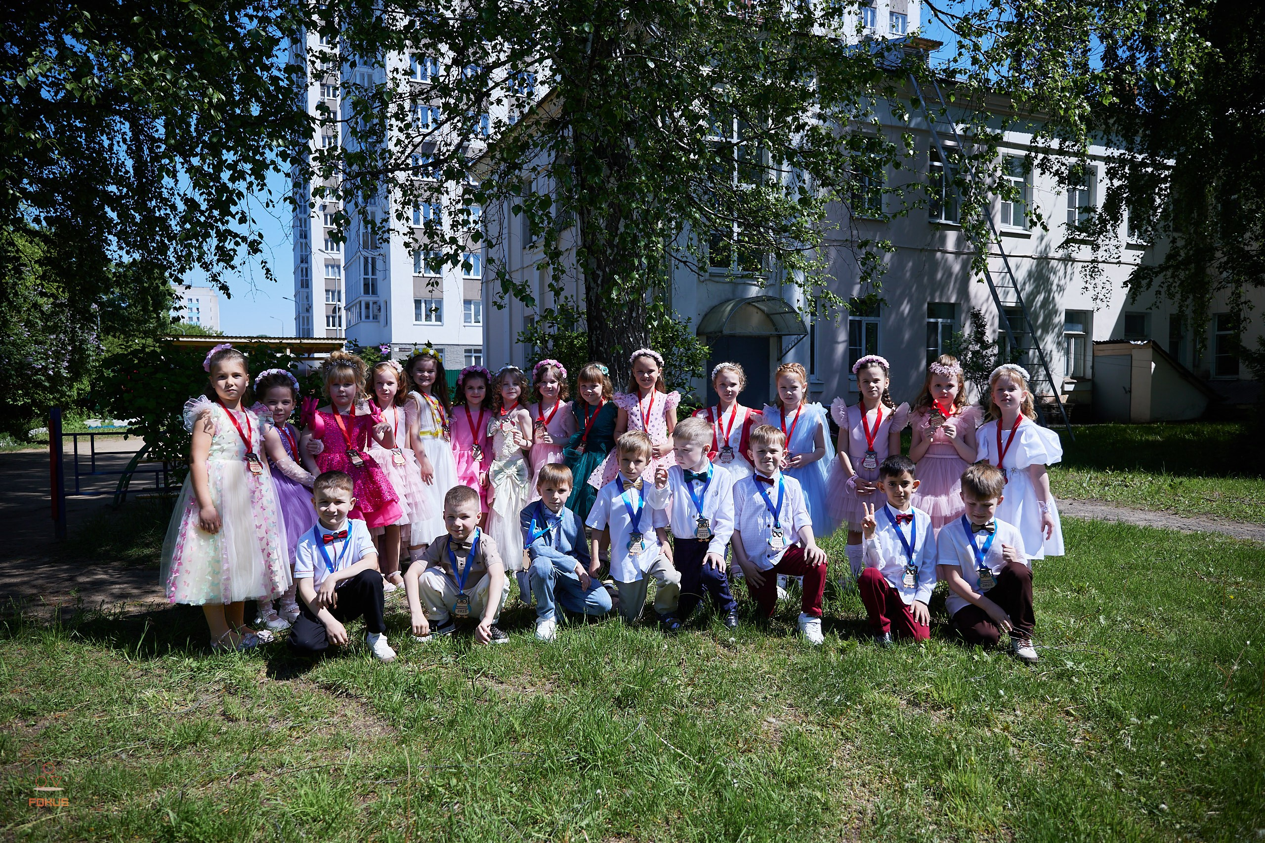 Выпускной детский сад. Спортивный фотограф Некрасов Денис