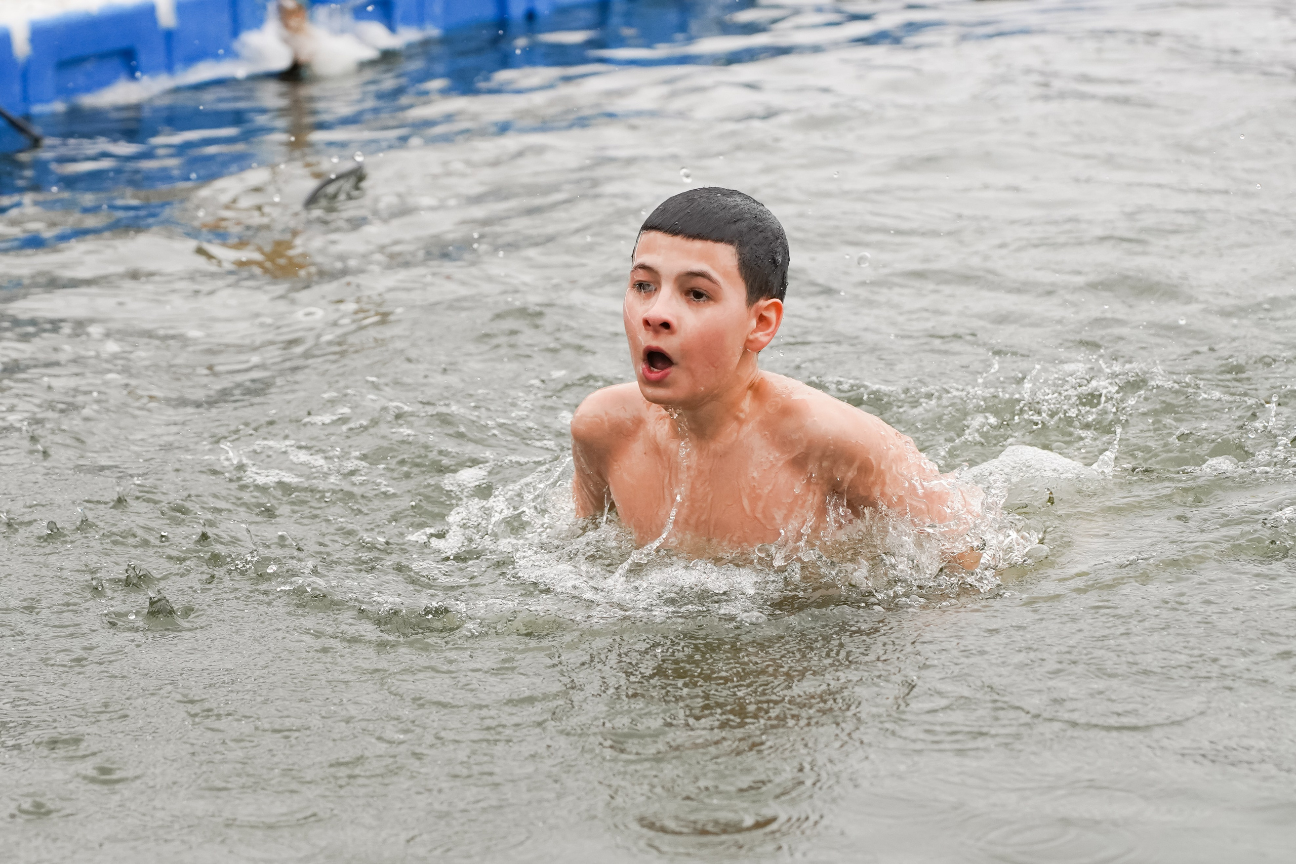 Зимнее плавание. Маслухин Дмитрий — Ваш Фотограф