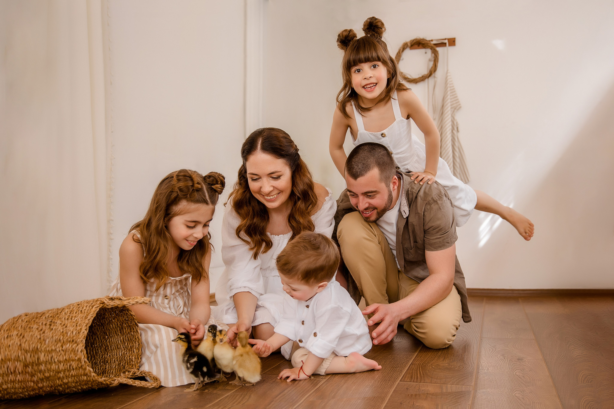 Фотосессия с утятами. Семейный и детский фотограф в Москве Вера Ускова