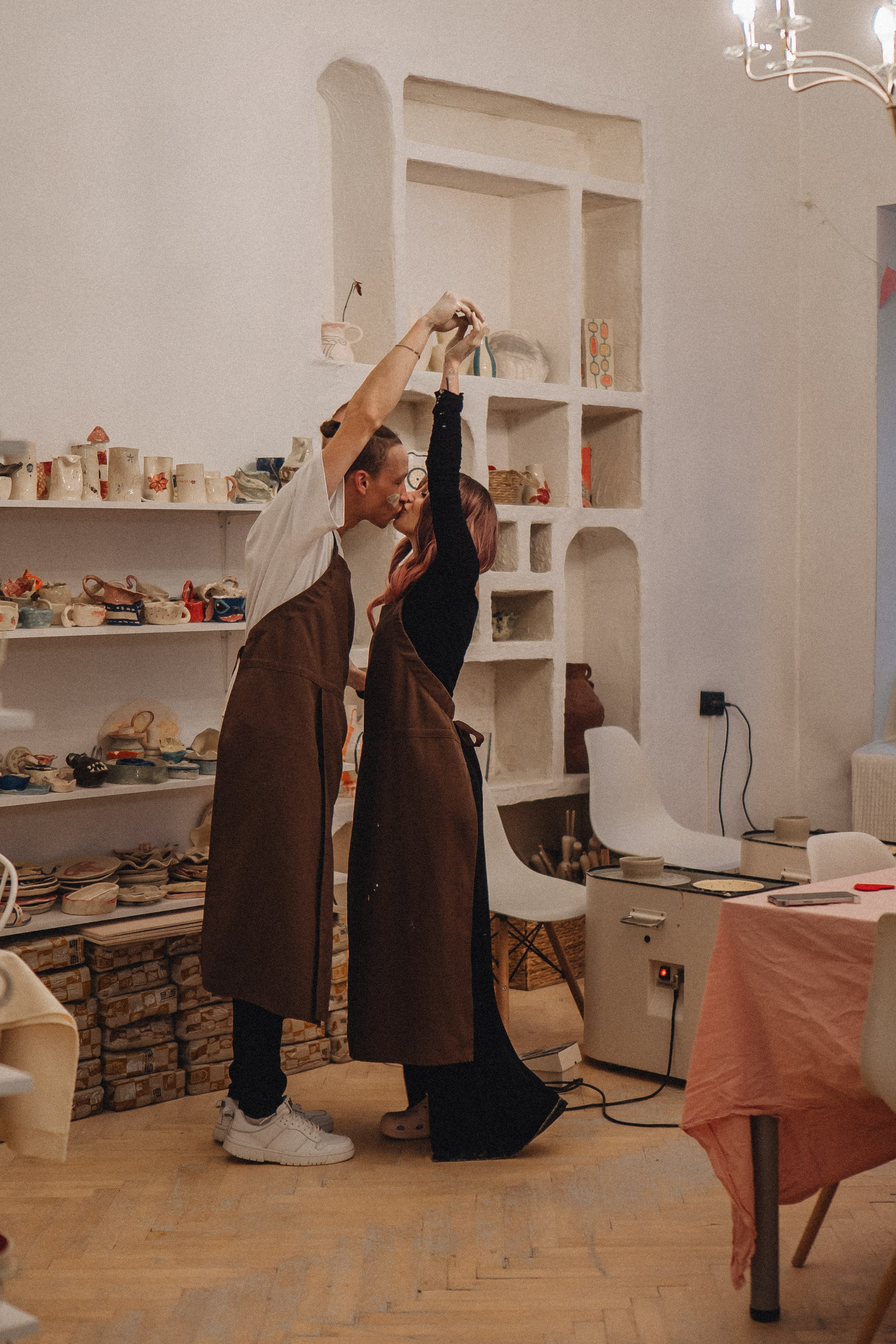 СВИДАНИЕ В ГОНЧАРНОЙ МАСТЕРСКОЙ. Профессиональный фотограф, Санкт-Петербург — Виктория Богомолова