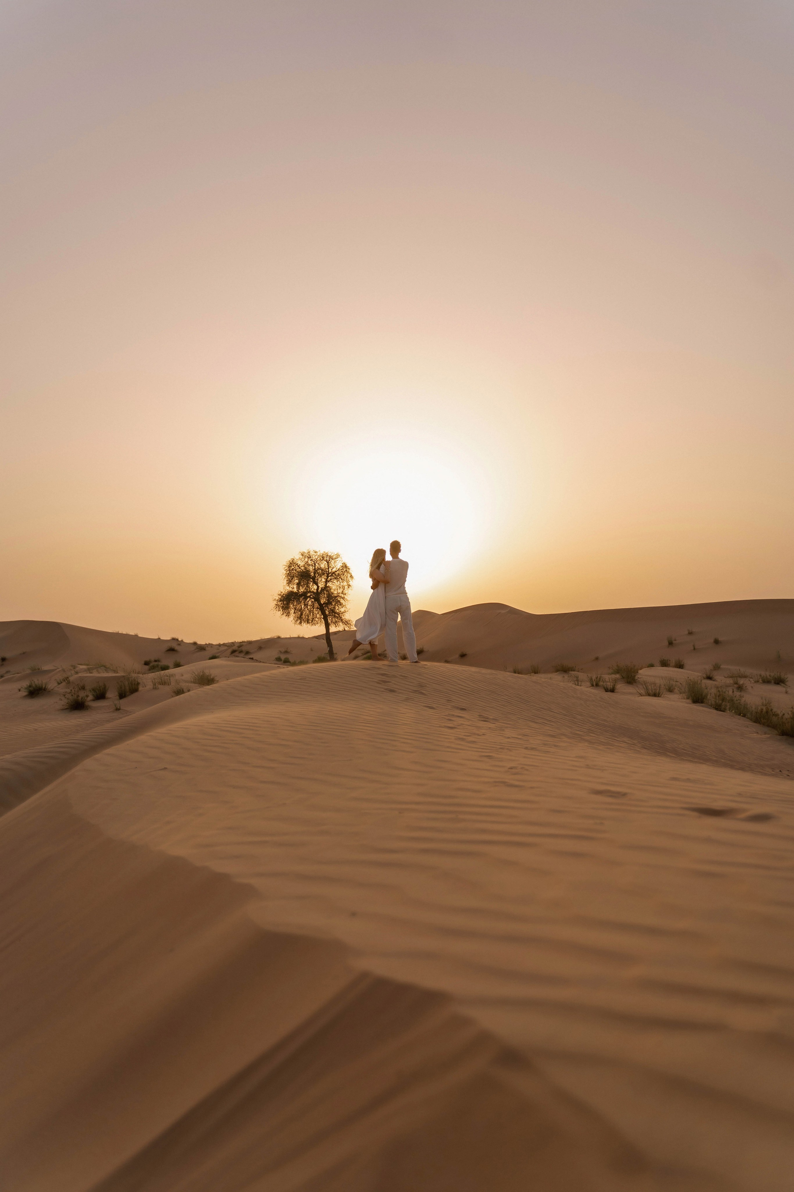 First anniversay in desert