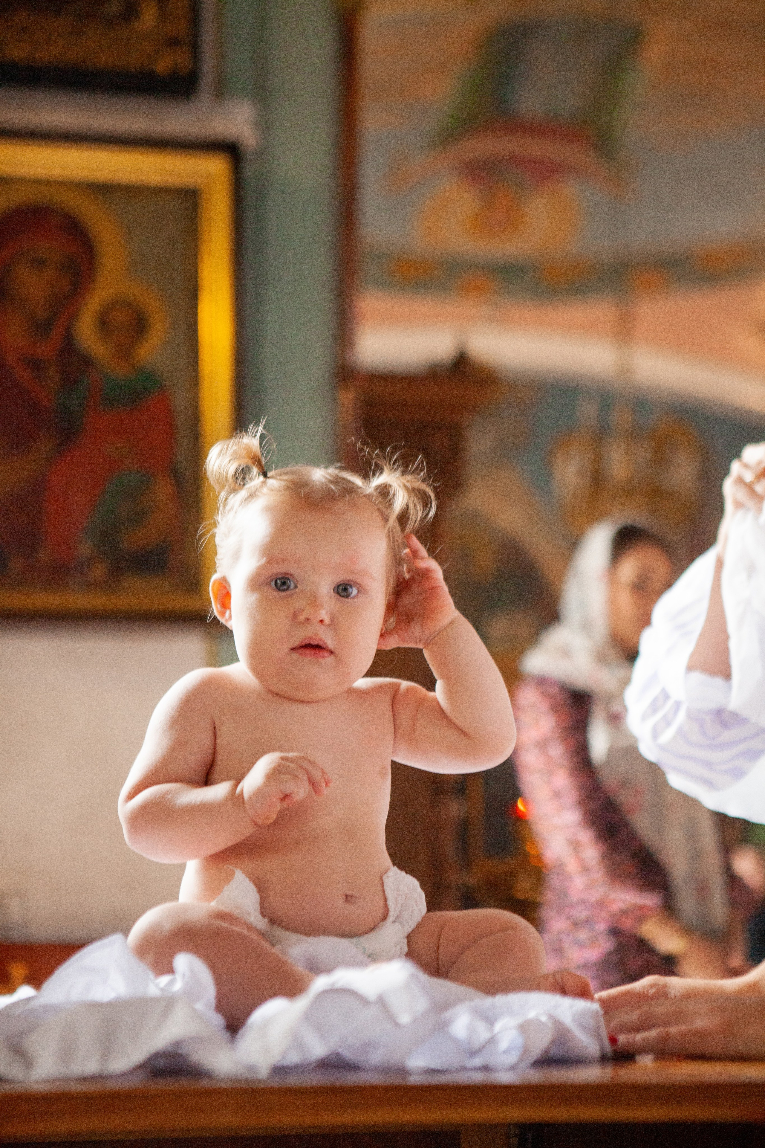 Крещение Дарьи. Фотограф Ольга Ефремова