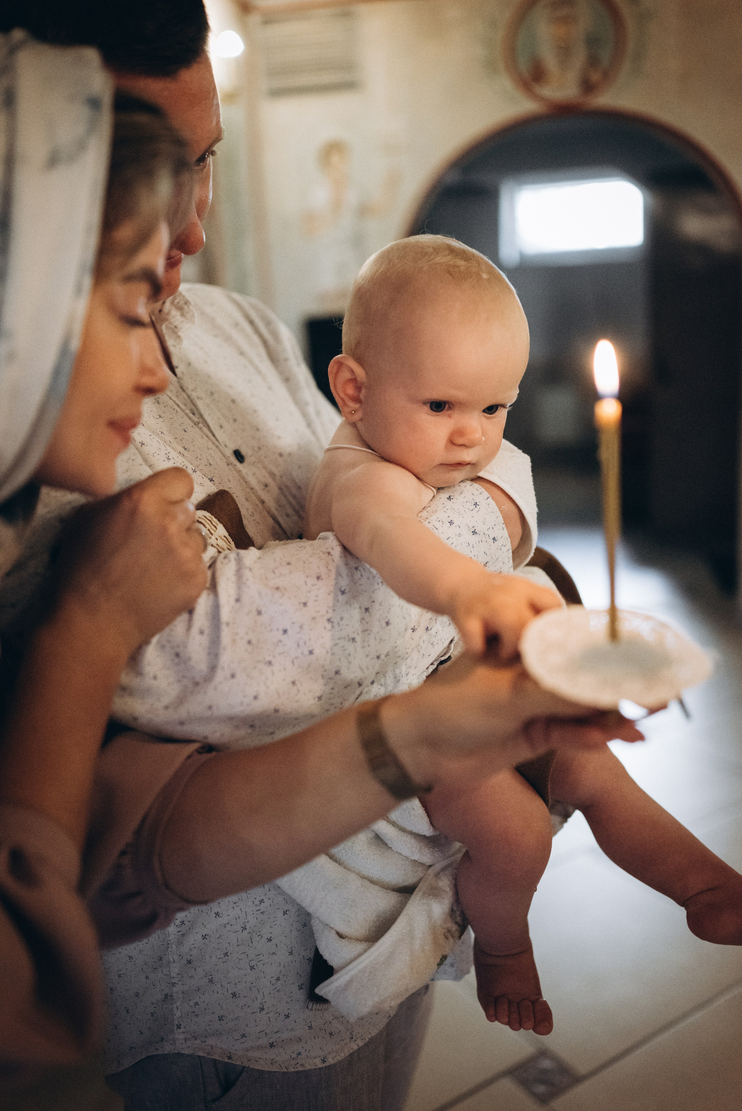 Крещение Василины (Храм Праведной Софии Слуцкой). Семейный фотограф в Минске Дарья Дреко