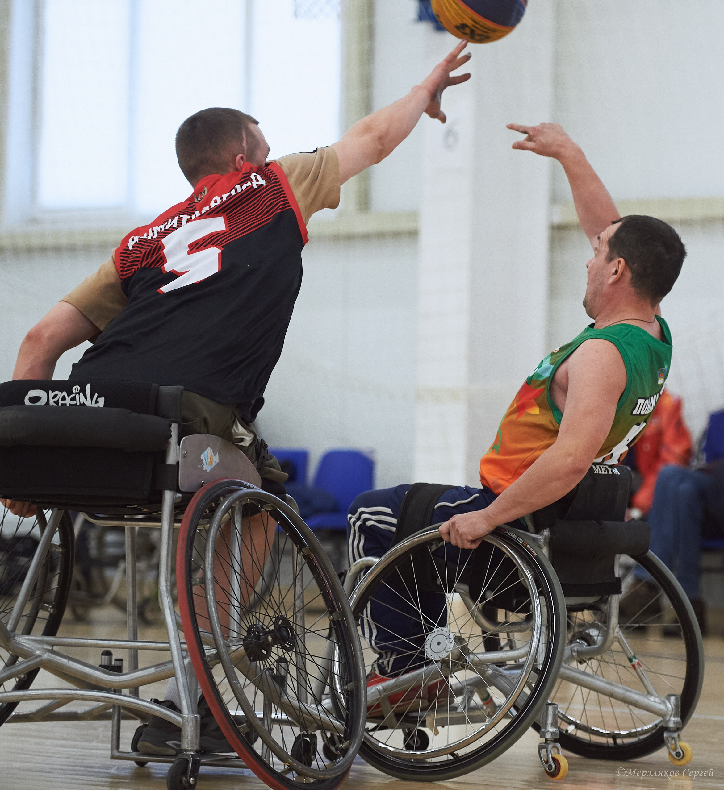 X традиционный Рождественский турнир по баскетболу на колясках. Ижевск. Спортивный репортажный фотограф в Ижевске Сергей Мерзляков