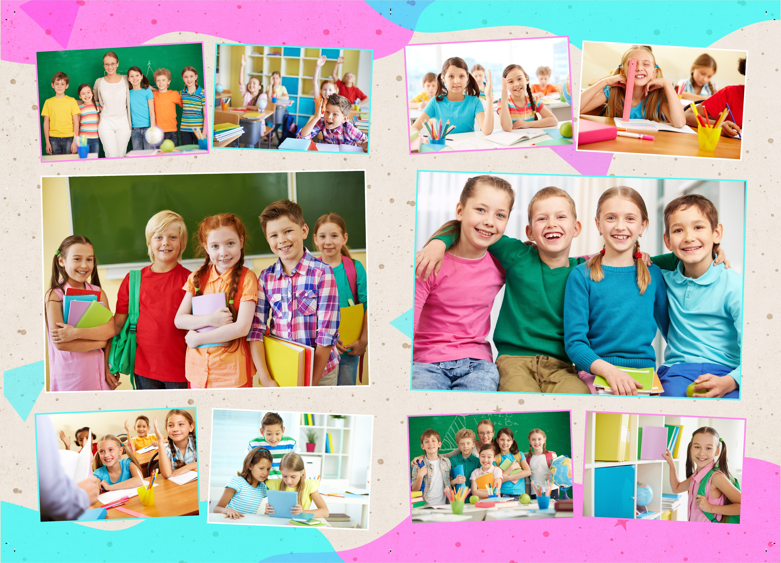 Выпускной альбом 1 класс (За&nbsp;знаниями!) и&nbsp;для 4 класса. Дизайн Космос&nbsp;&nbsp;