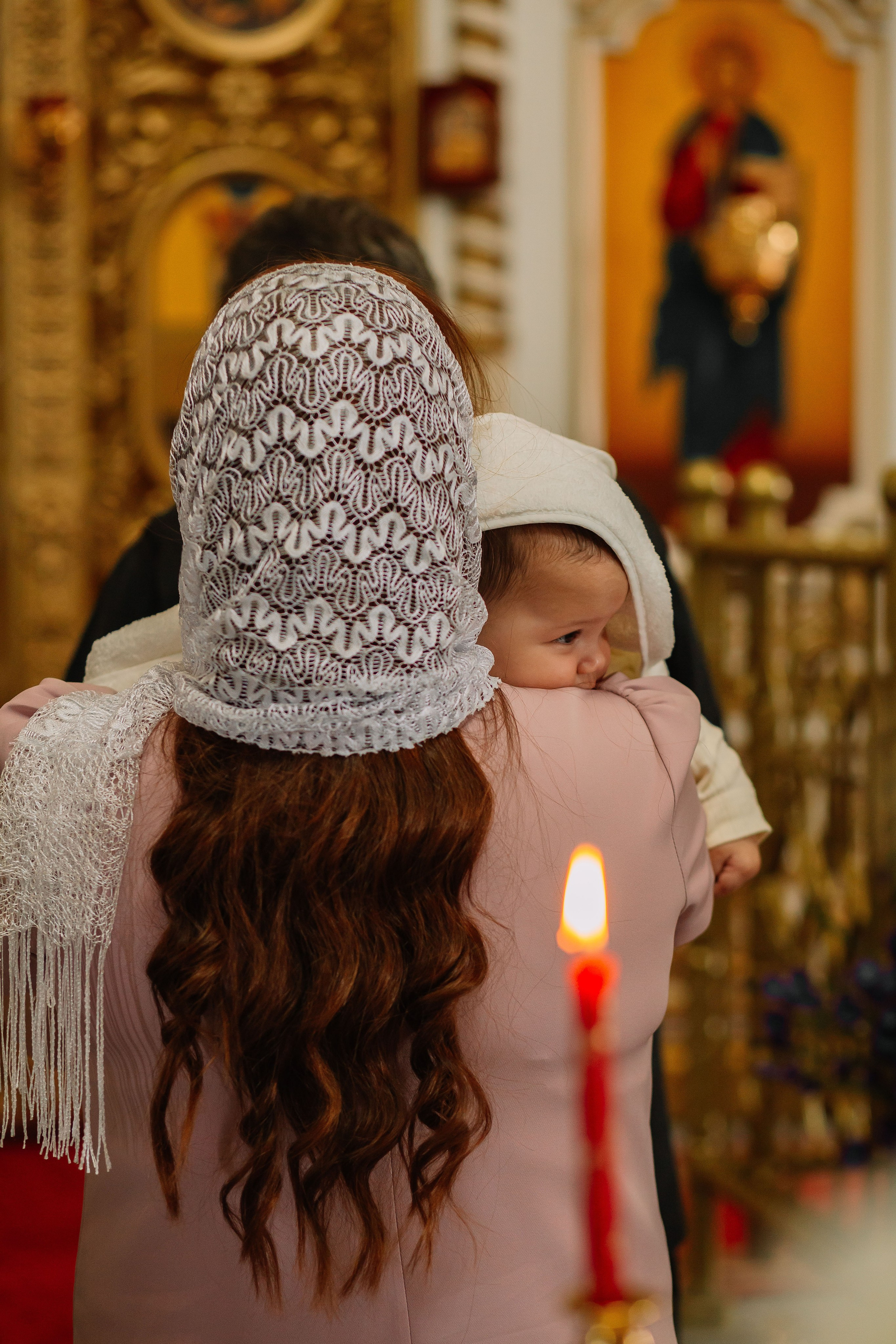 Таинство Крещения. Семейный фотограф в Новопокровской, Тихорецке и Краснодаре Чугусова Марина