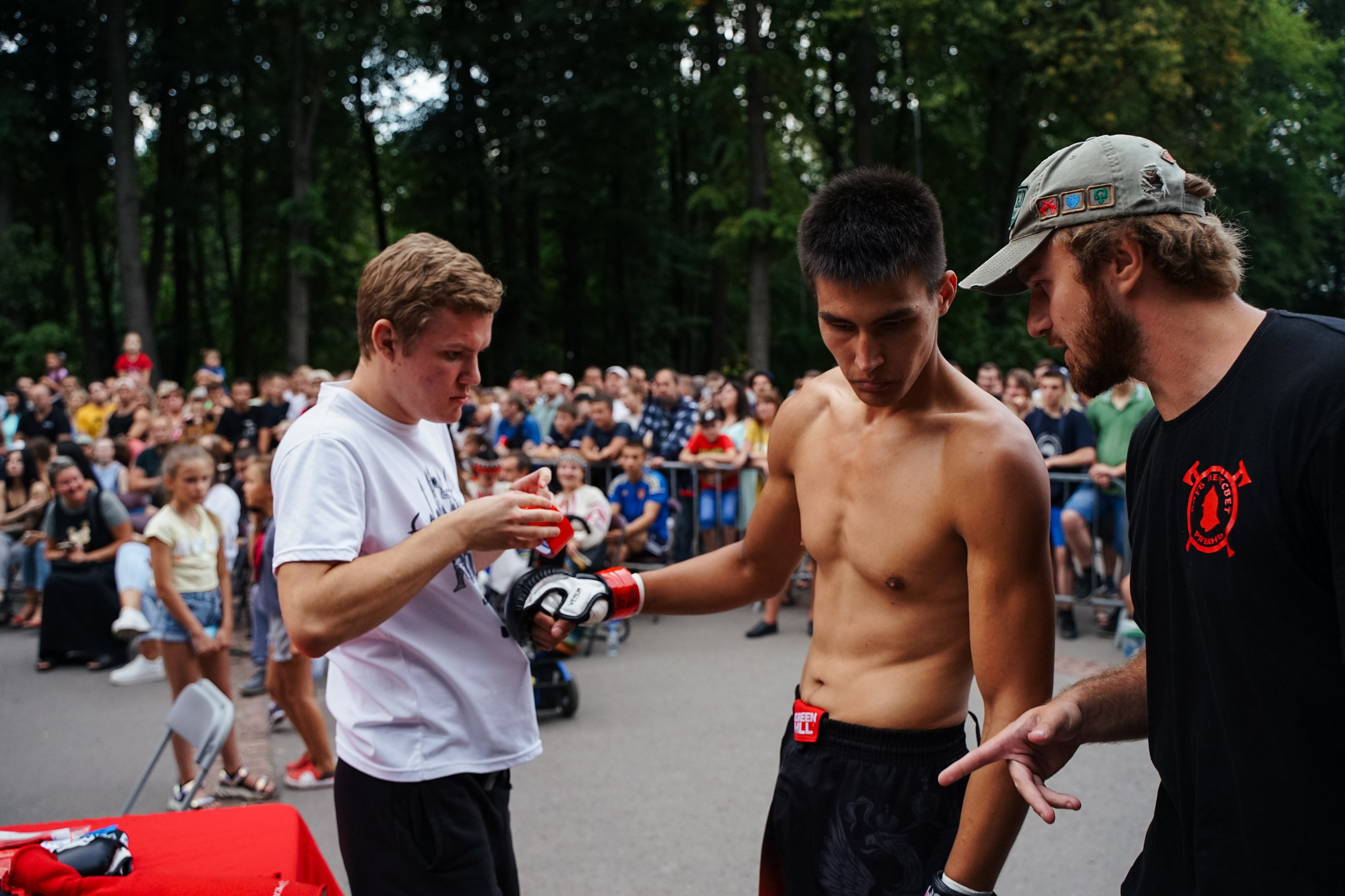 Вечер боев в ЦПКиО. Фотограф Надежда Погребняк | Рязань | Москва