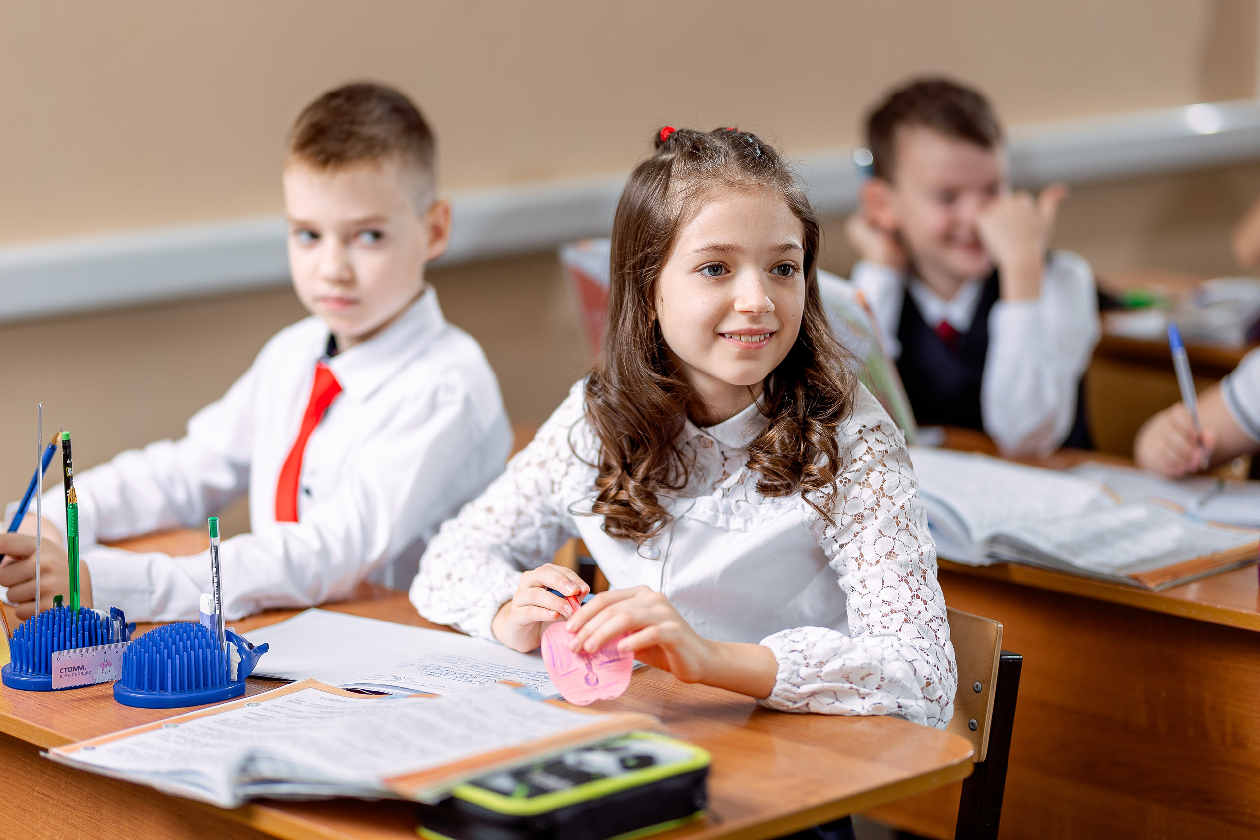 Репортаж на уроках. Семейный и детский фотограф Комина Елена, Власиха, Одинцово