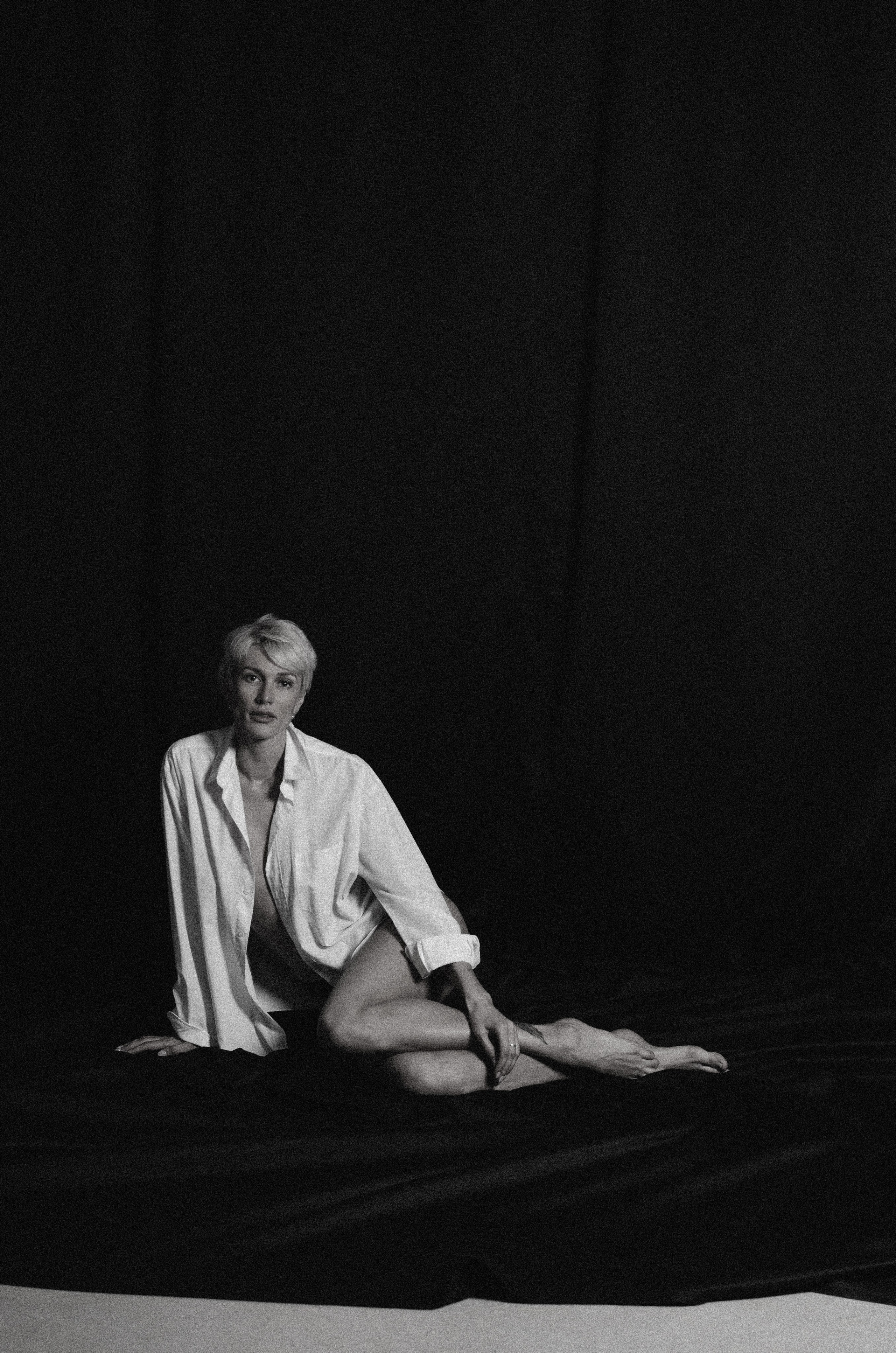 Женский портрет студия. Фотограф Анастасия Кустова