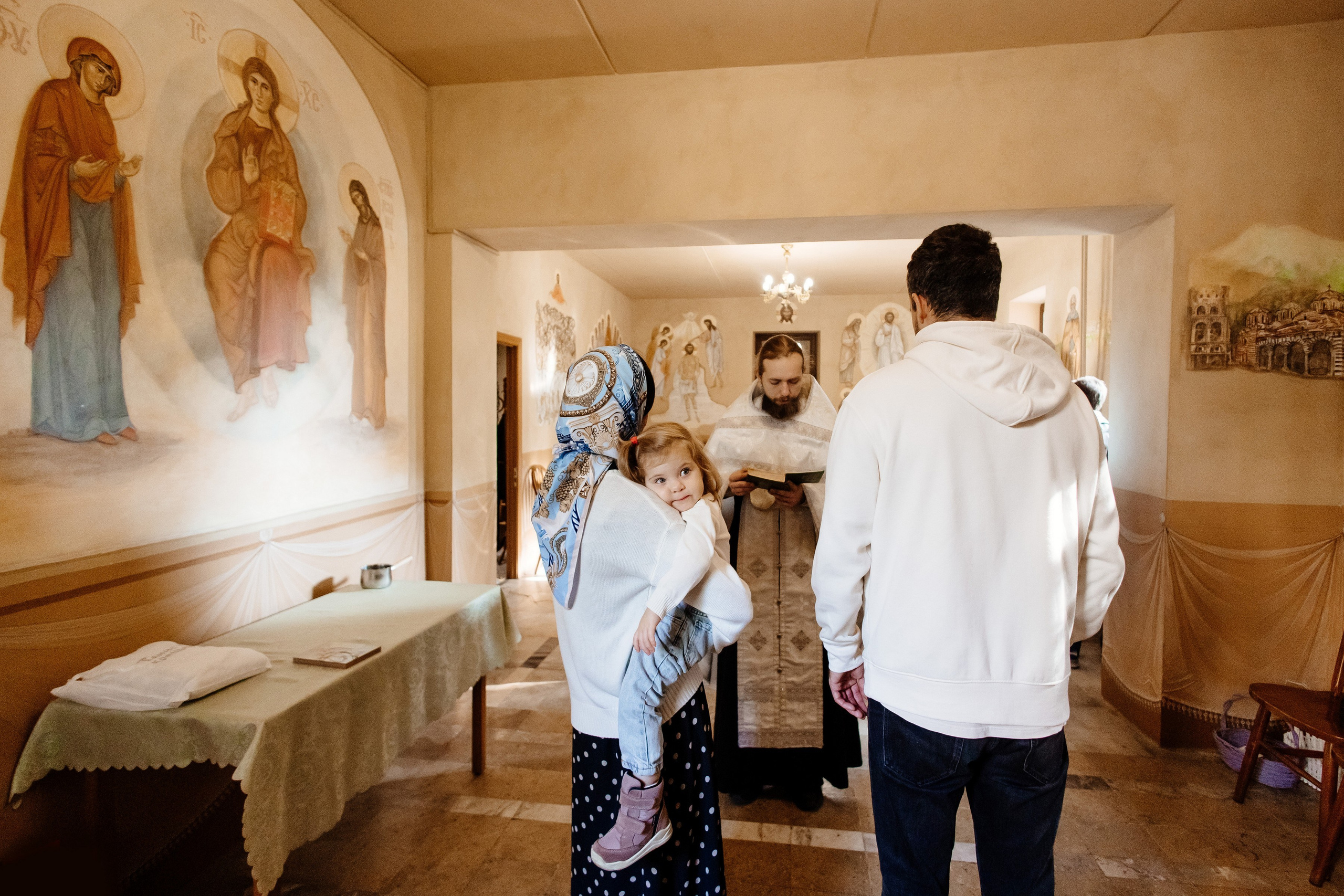 Крещение Теодоры. Свадебный и семейный фотограф Екатерина Иванова