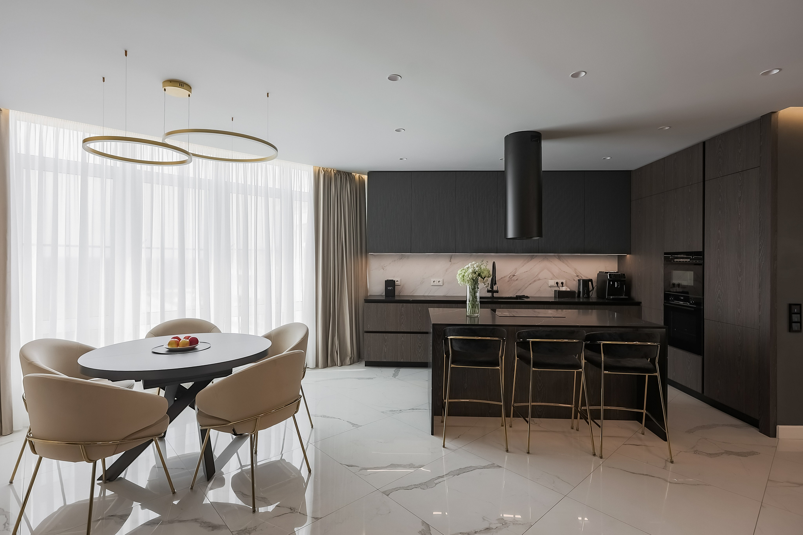 Кухни в стиле лофт — фото реализованных проектов | Prime Мебель. Prime Мебель — кухни на заказ от производителя в Москве и Московской области | Изготовление и дизайн