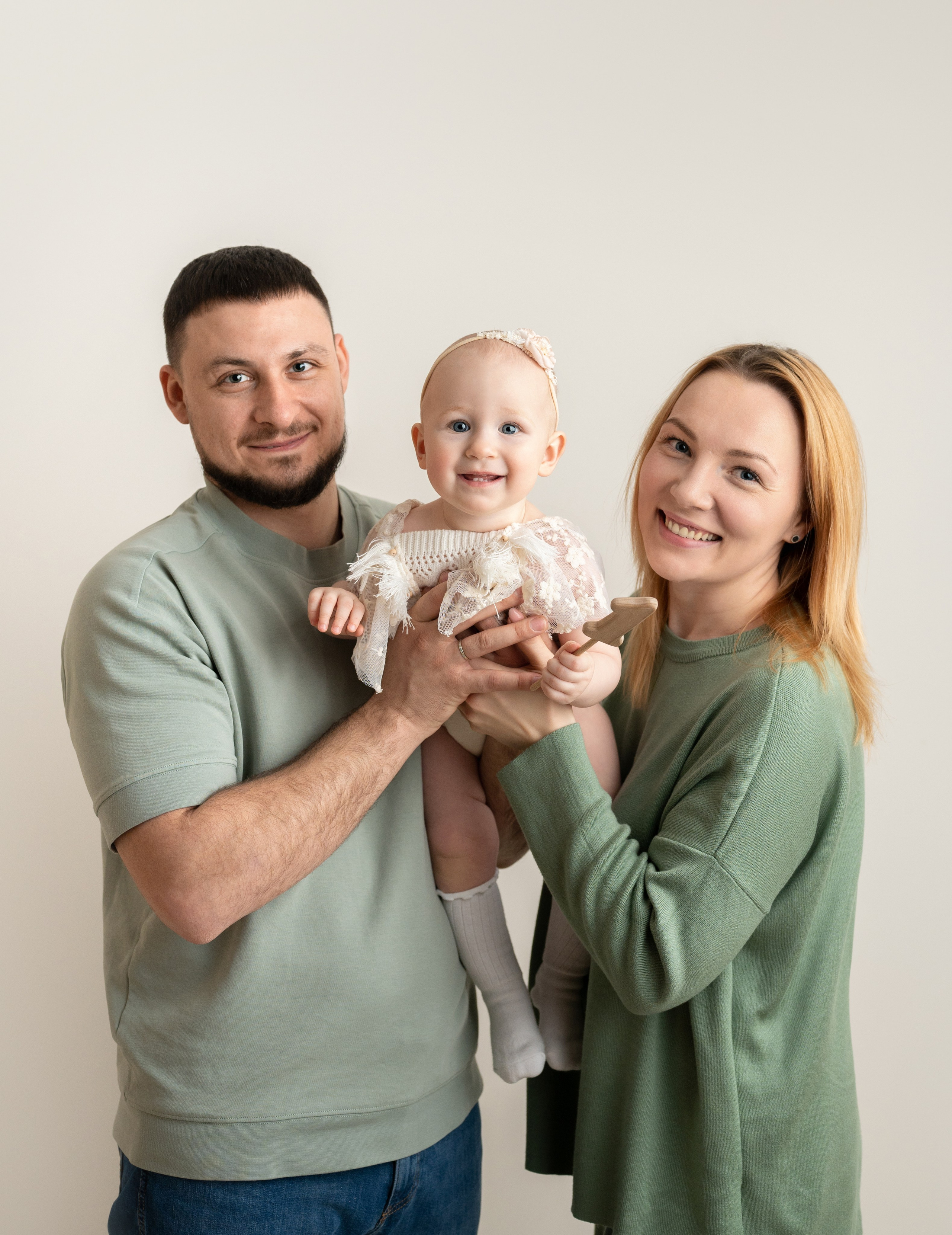 Первый годик. Фотограф новорожденных и малышей в Тюмени Ирина Ляховец