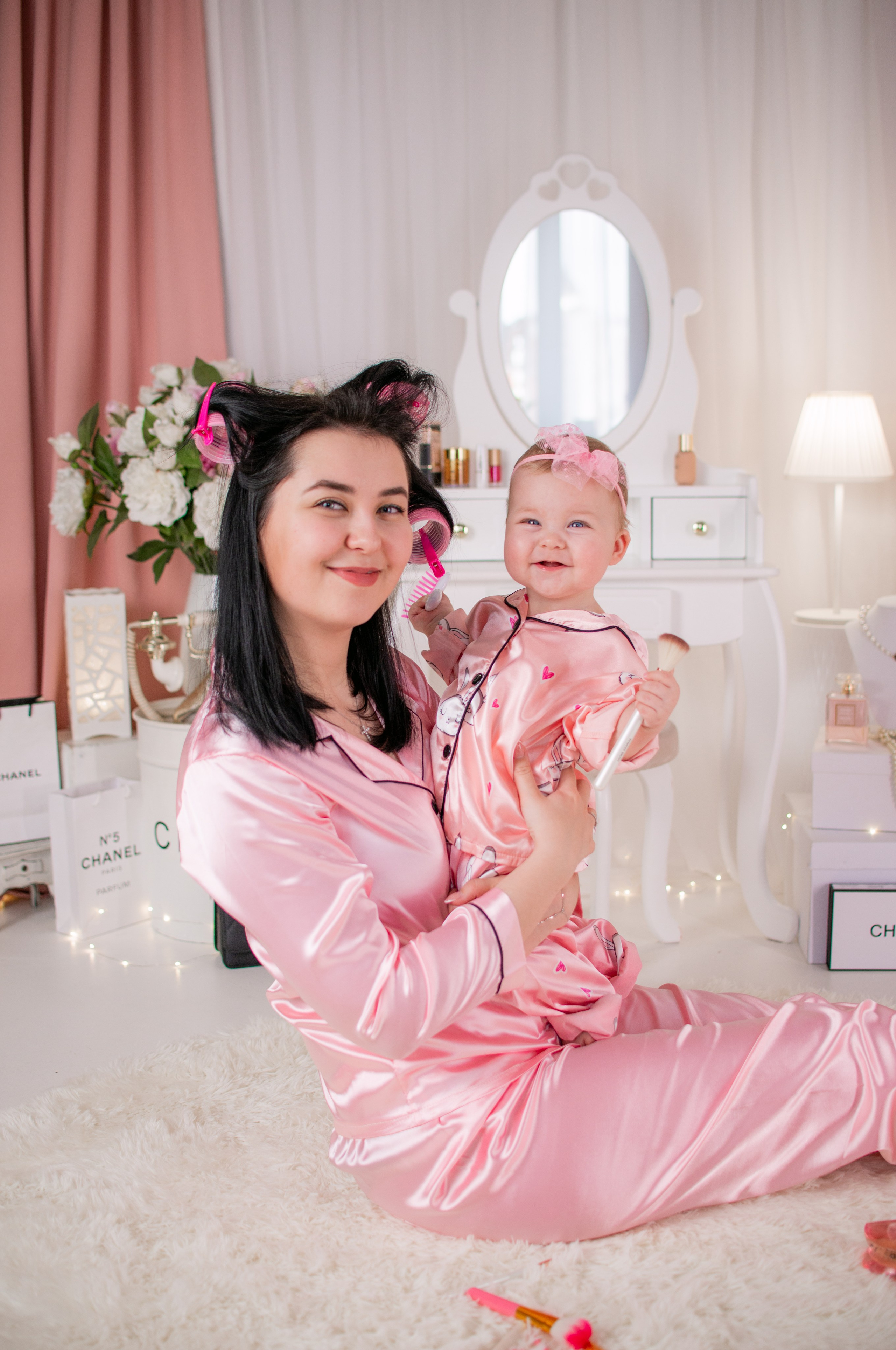 Анонс первых кадров с фотопроекта «Шанель» для Есении. Фотограф новорожденных Краснодар Малышенко Надежда