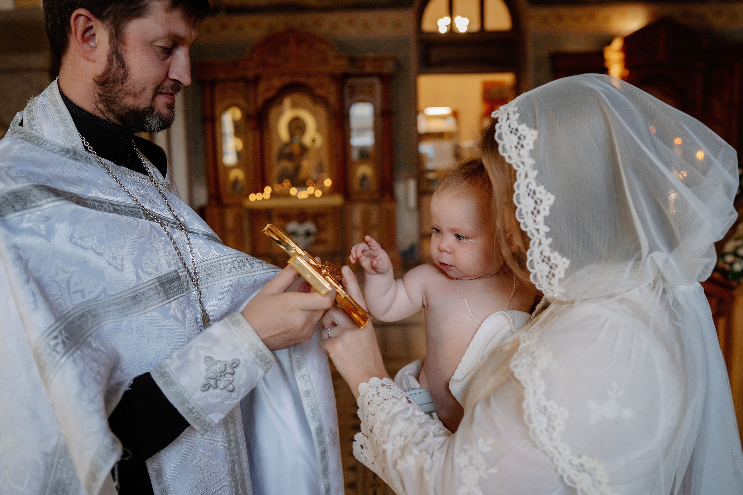 Крещение Красимиры. Фотограф на Крещение и Венчание в Красноярске Рамазанова Юлия