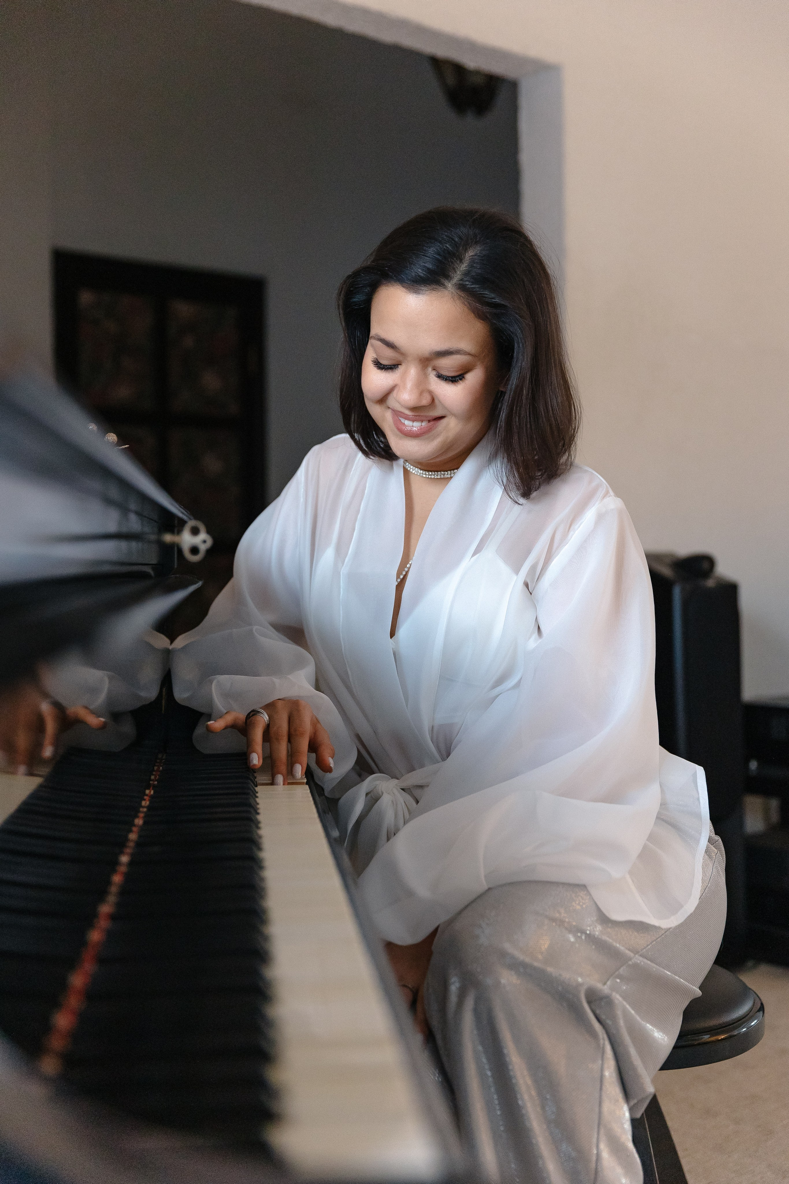 Новогодняя фотосессия в стиле дочки-матери