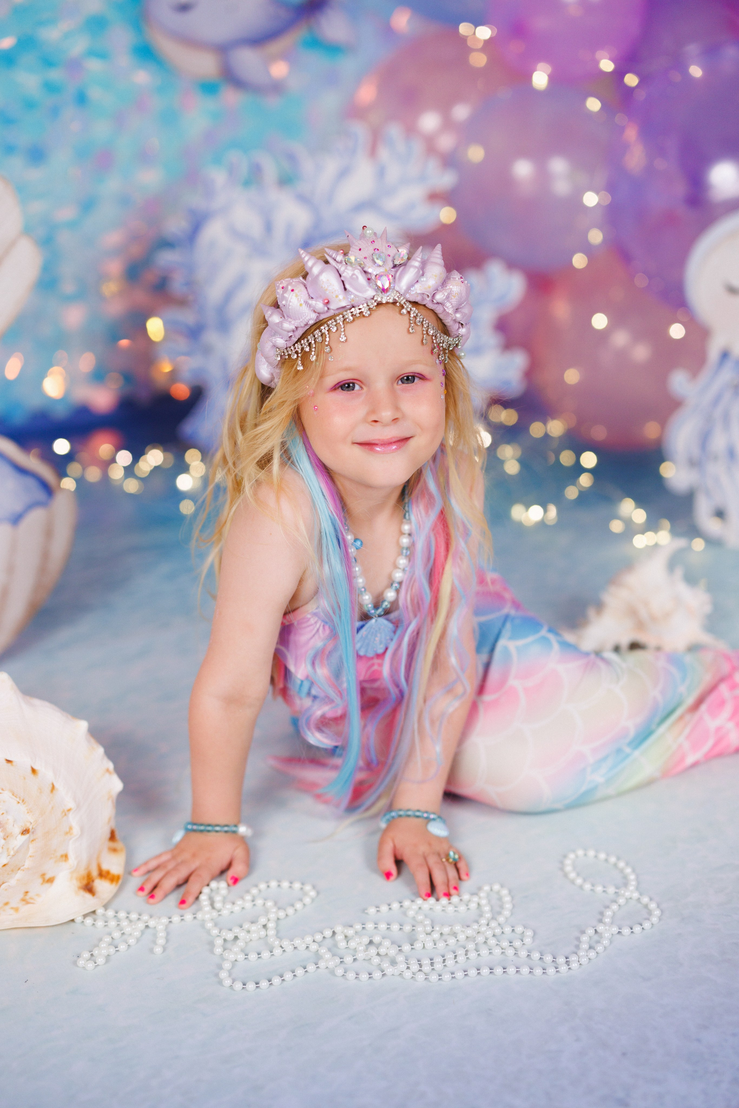 Детская фотосессия в образе «РУСАЛОЧКА», город Краснодар. Семейный и детский фотограф в Краснодаре Анна Трашкова