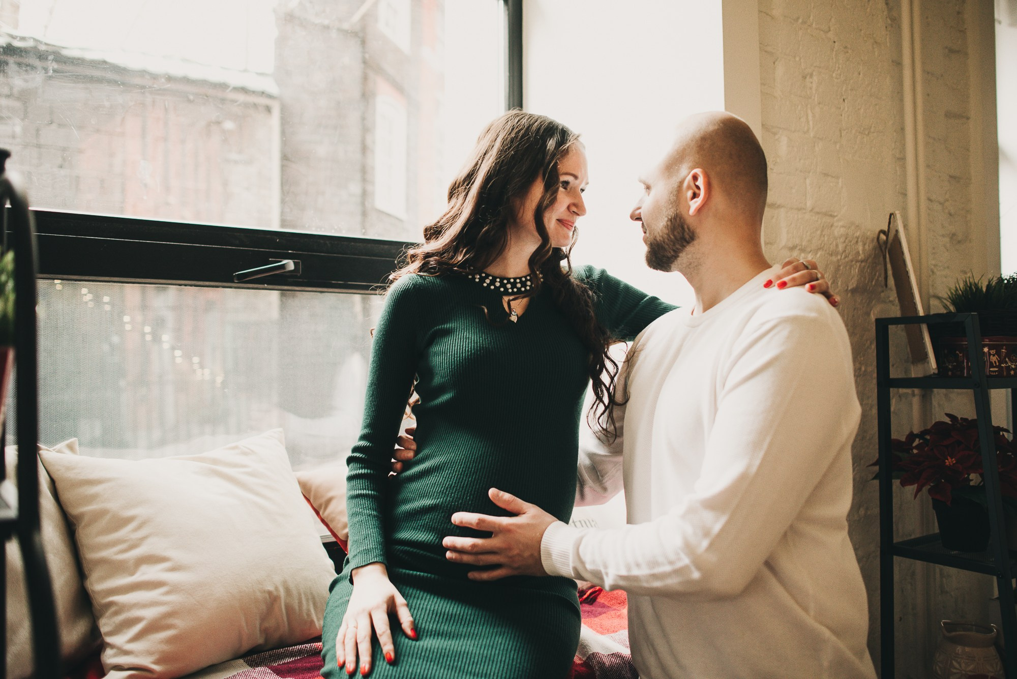 Скоро трое. Фотограф в Москве новорожденные свадьбы семьи Дарья Ларионова