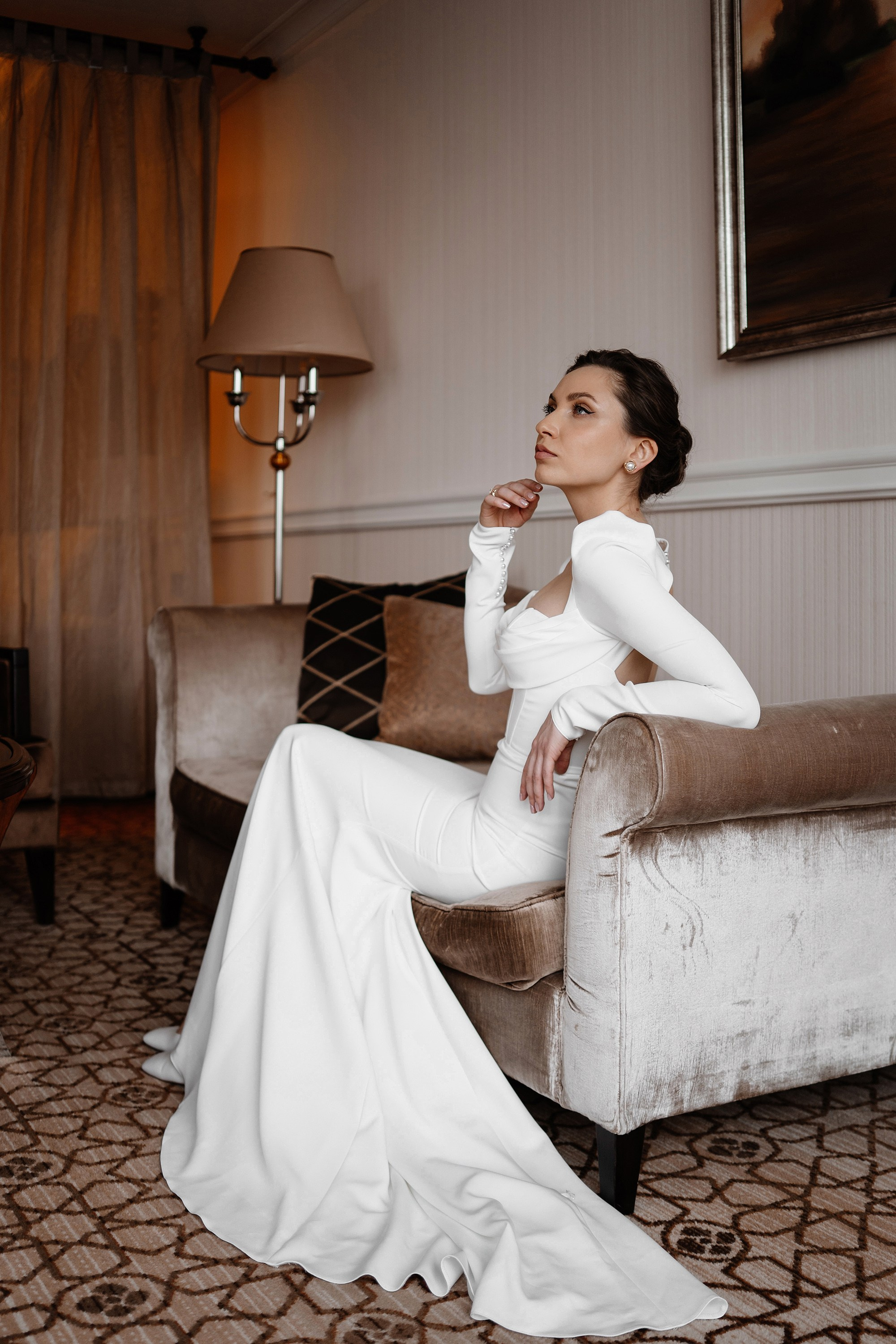 Фотосессия свадьбы в Lotte Plaza. Свадебный и семейный фотограф в Москве Светлана Зоткина