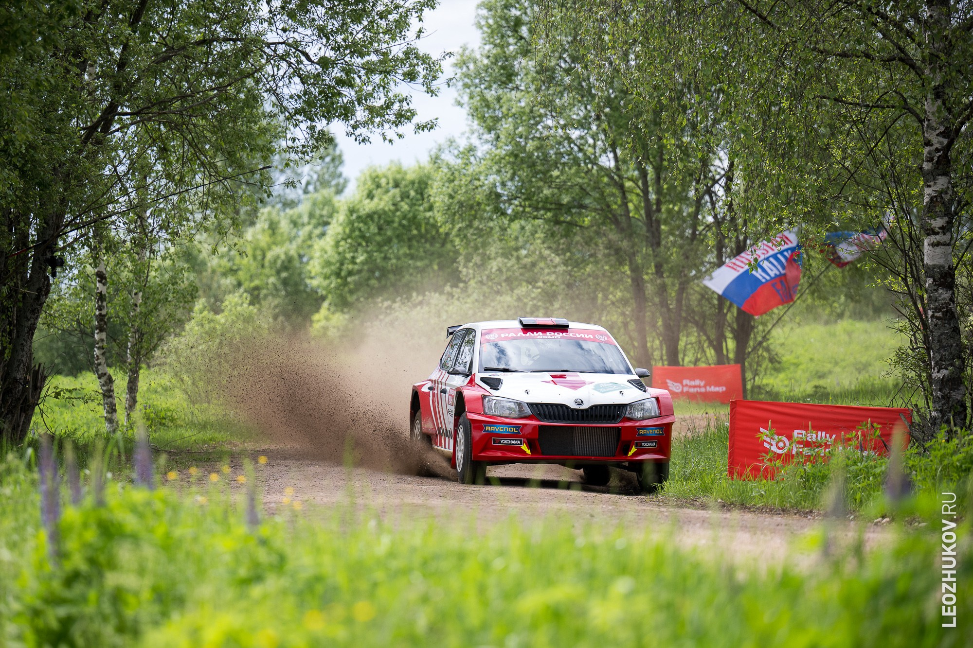 Rally Pushkinskie gory 2025. Sports photographer Leonid Zhukov
