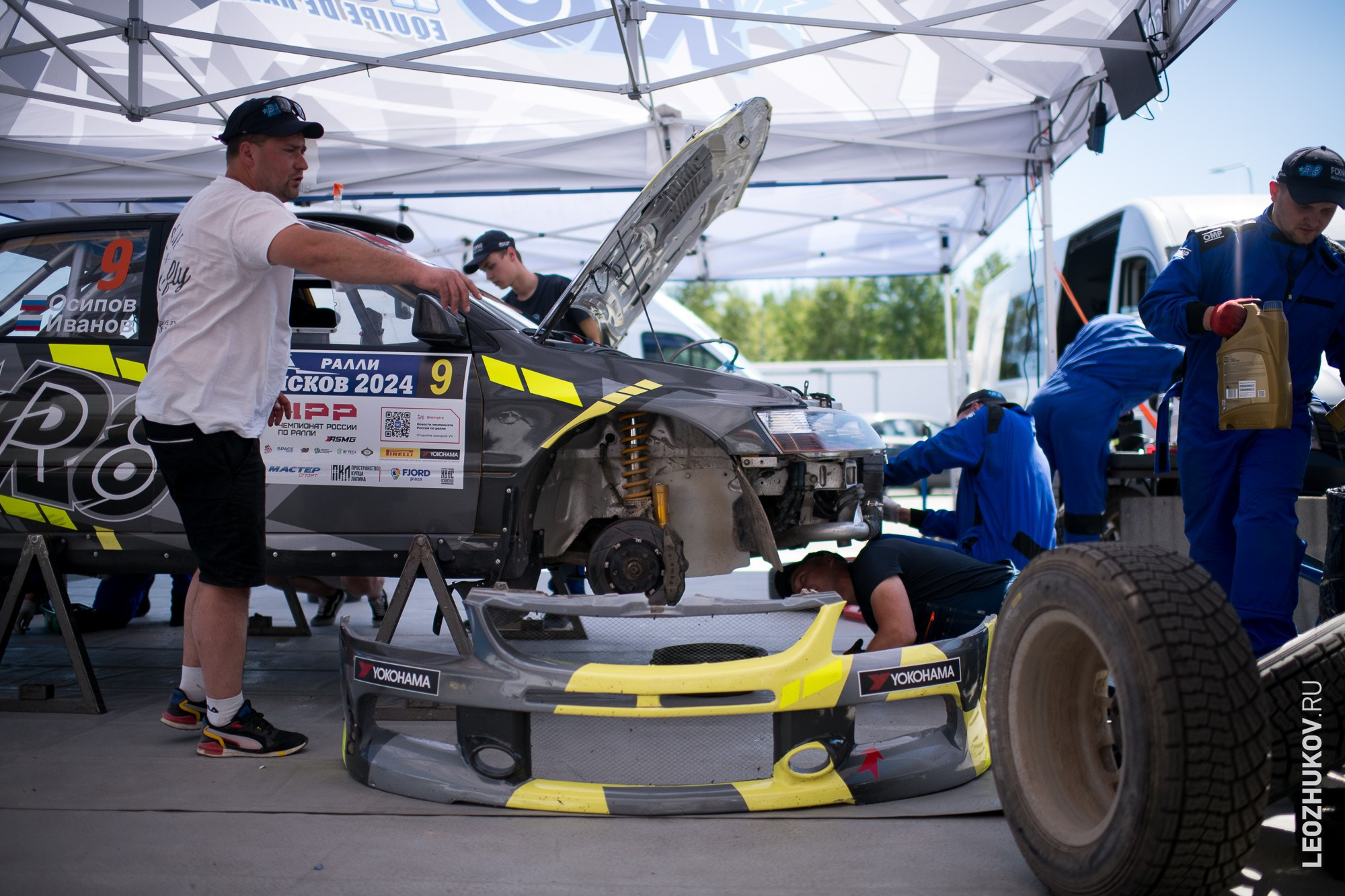 Rally Pskov 2024. Sports photographer Leonid Zhukov