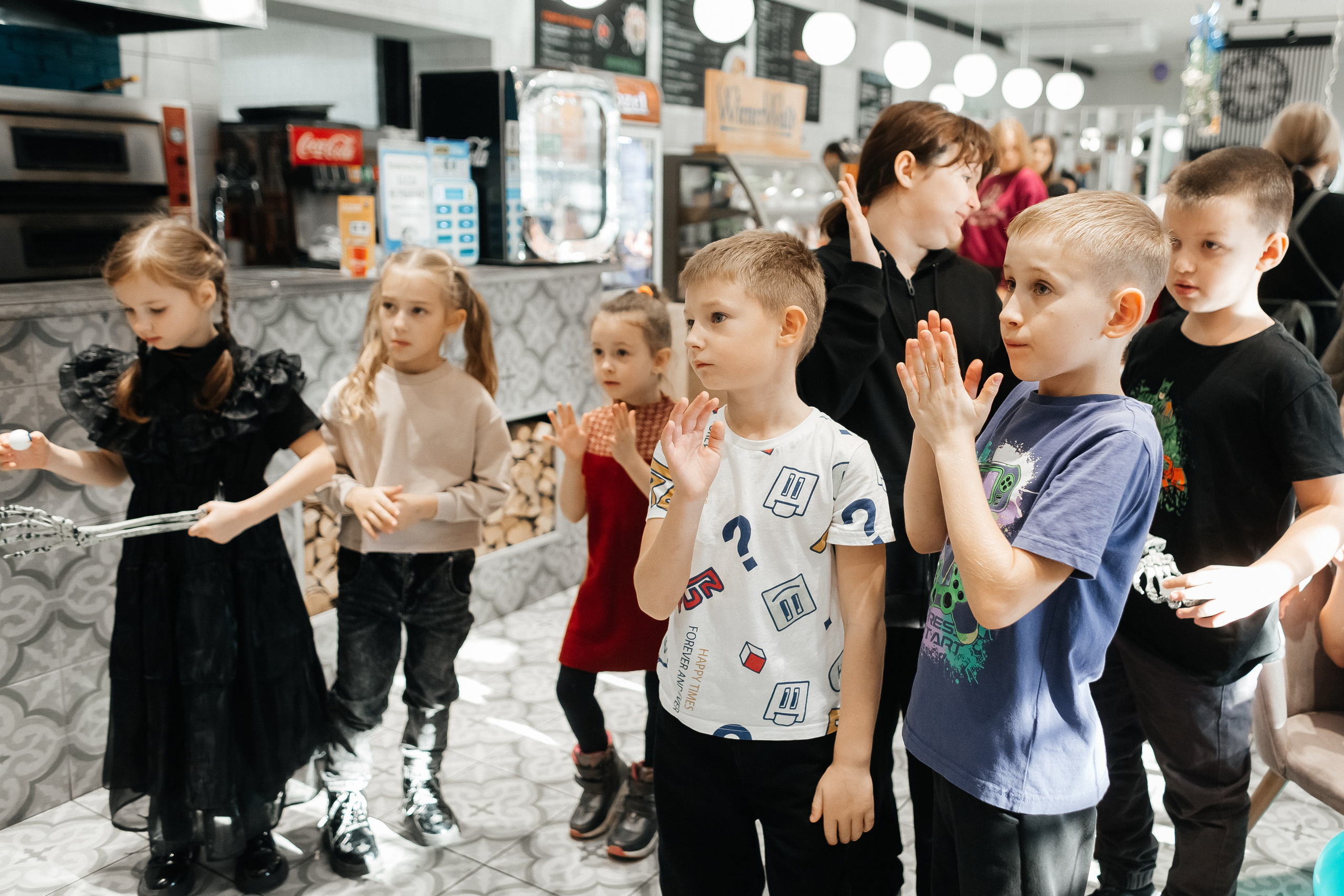 Детский мастер-класс в «Кофебулка». Фотограф Кемерово | Сергей
