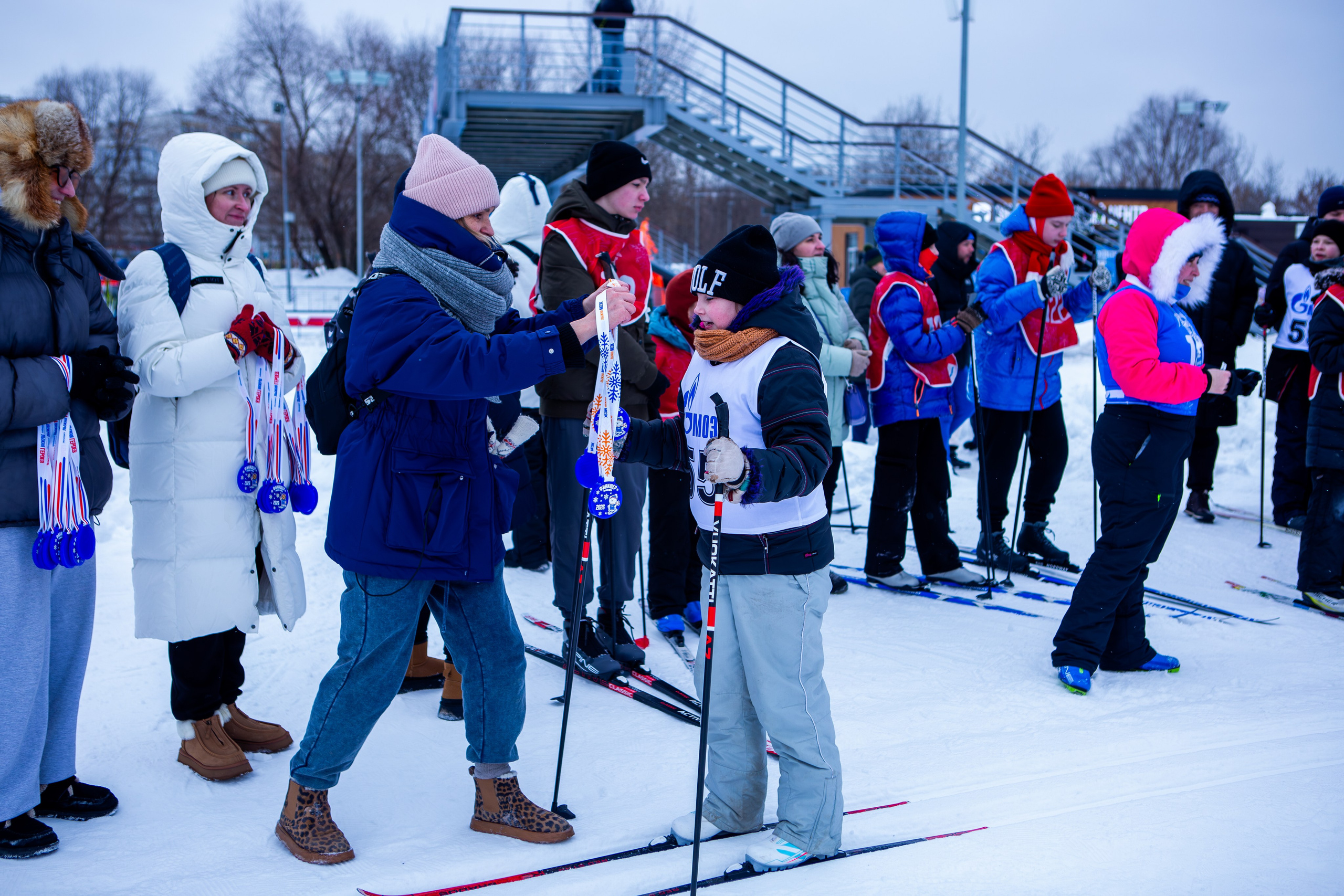 Лыжные гонки «Объединенные спортом». Репортажный, семейный, свадебный, портретный фотограф