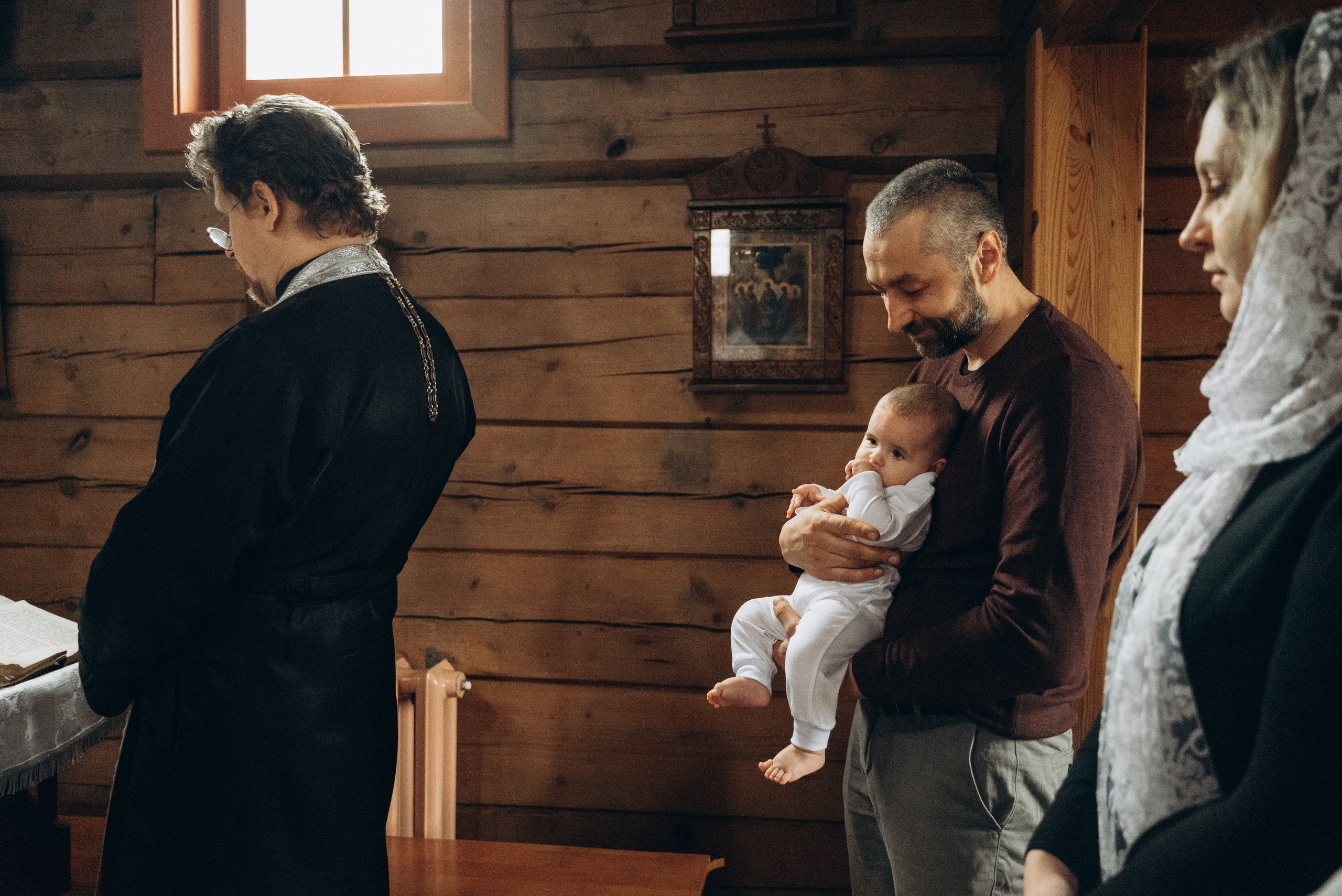 Крещение Назара. Семейный фотограф в Минске Дарья Дреко