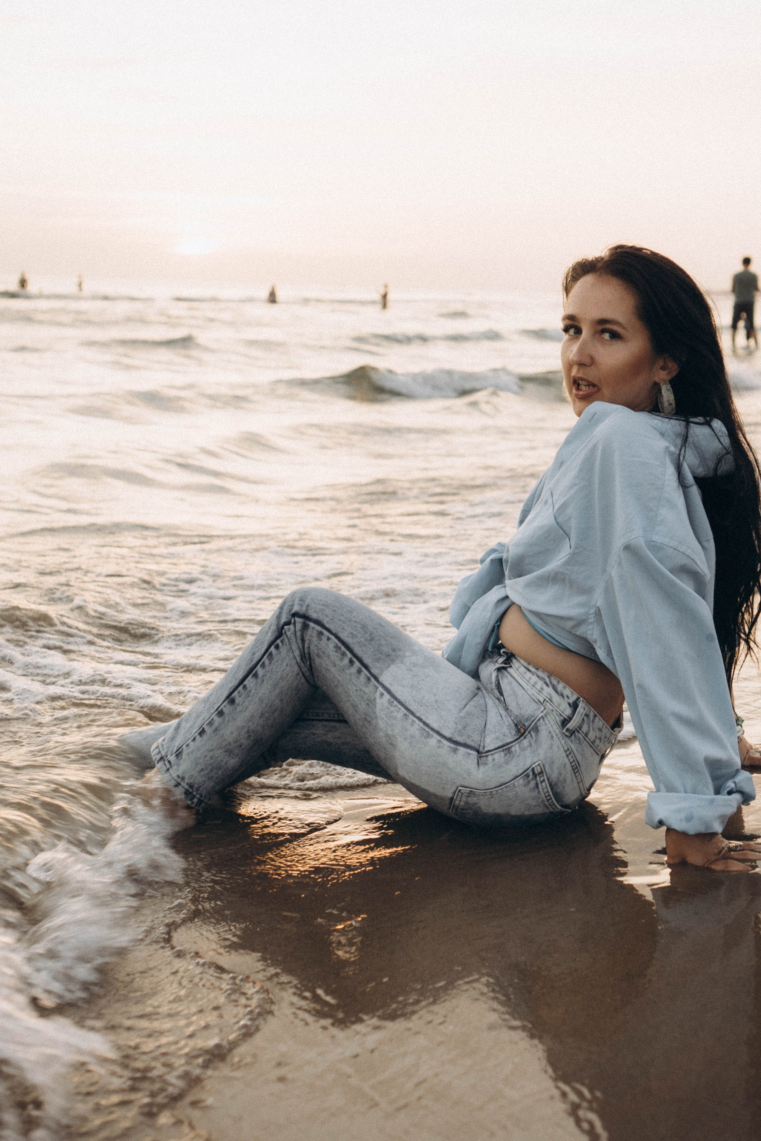 Июльский вечер на берегу черного моря. Профессиональный фотограф, Санкт-Петербург — Виктория Богомолова