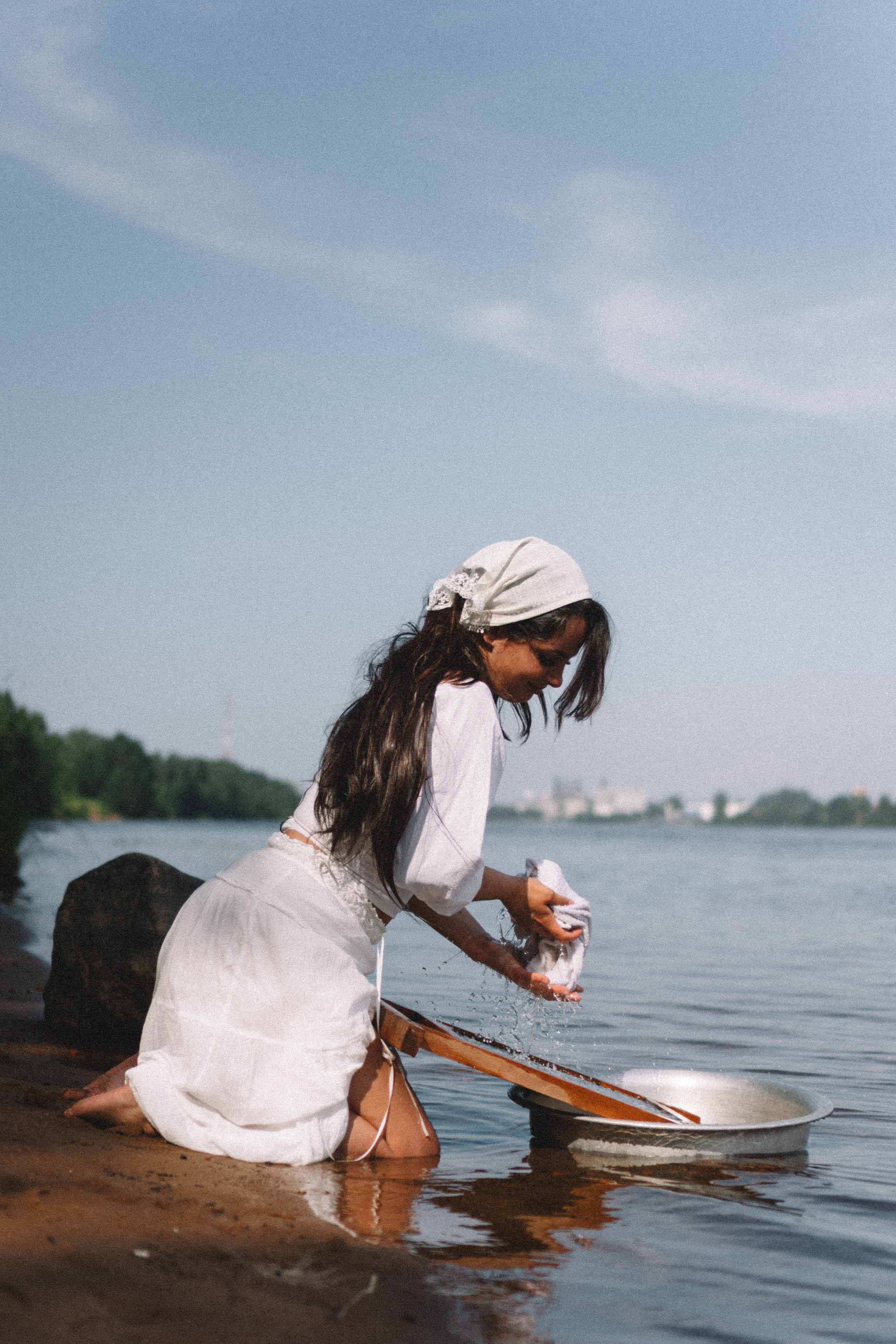 СТИРКА НА РЕКЕ. Профессиональный фотограф, Санкт-Петербург — Виктория Богомолова