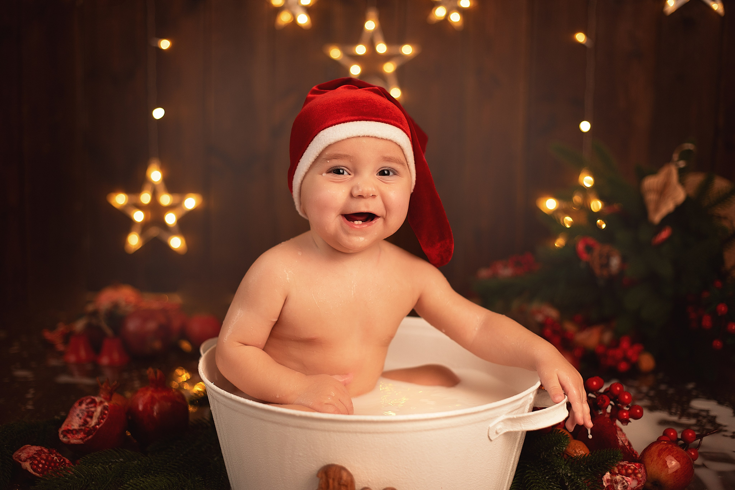 Детская съемка «Новогодние купашки». Детский фотограф в Санкт-Петербурге Татьяна Карпенко