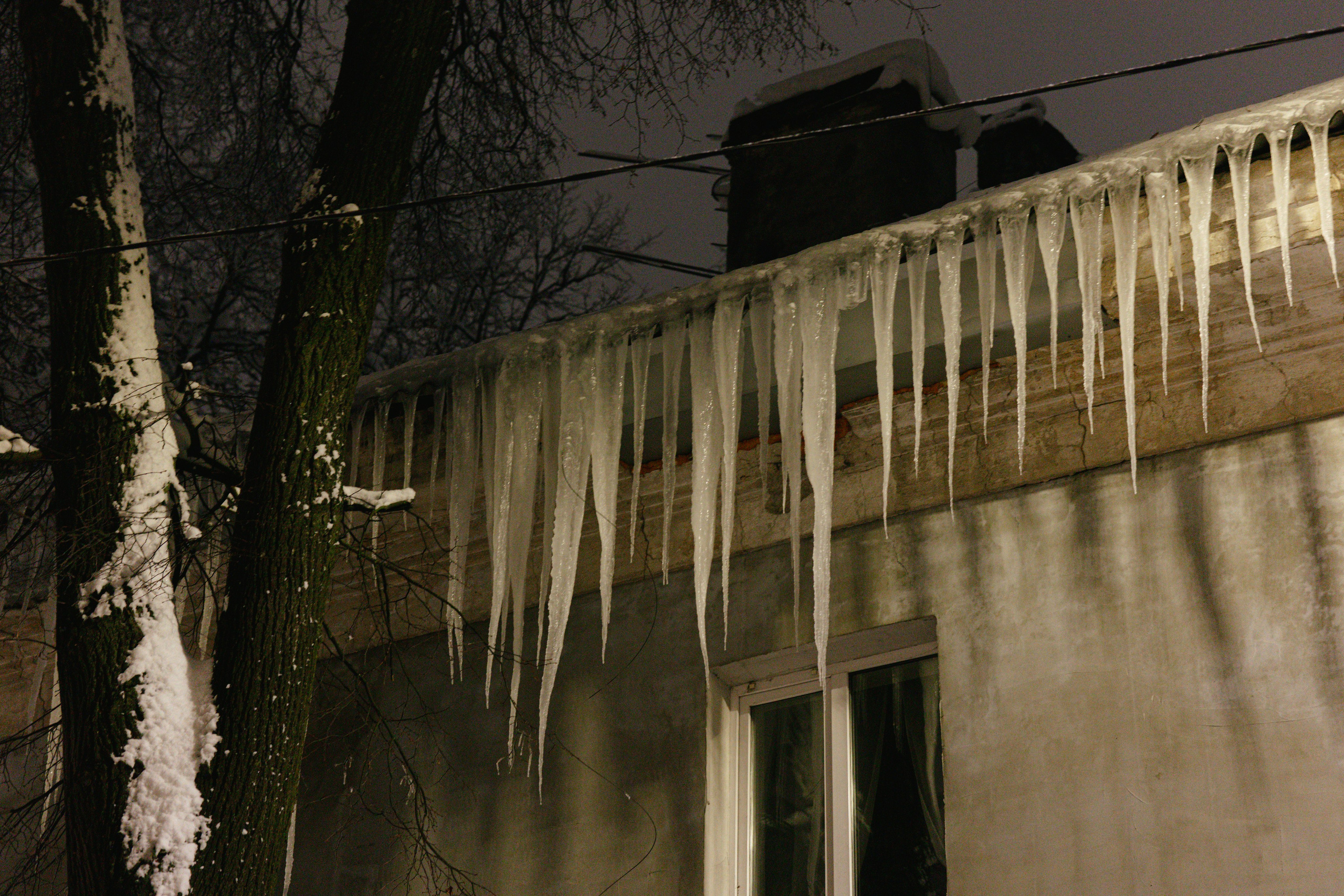 Город зимой. Фотограф Эльмира Лин
