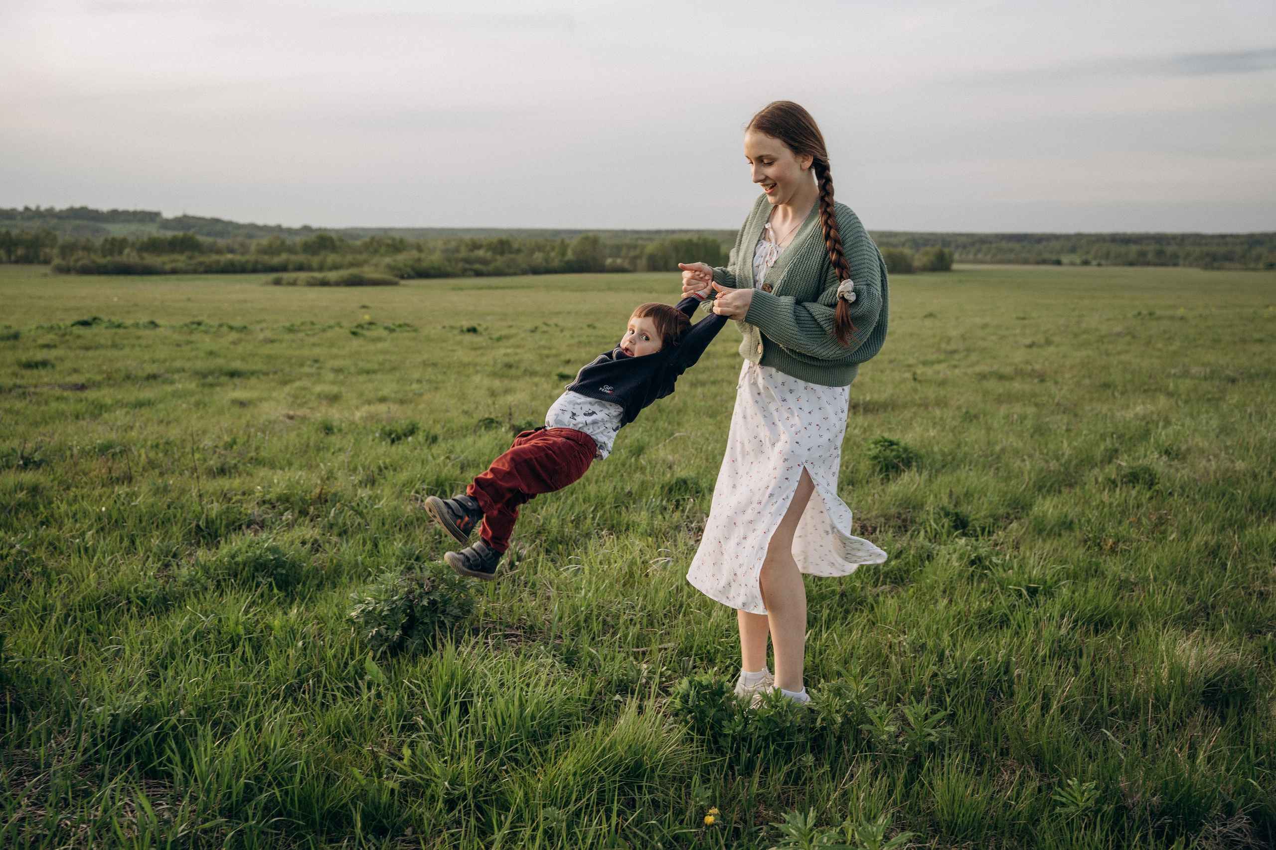 Семья Коломиных. Семейный фотограф в Клину и Москве Елена Храпунова