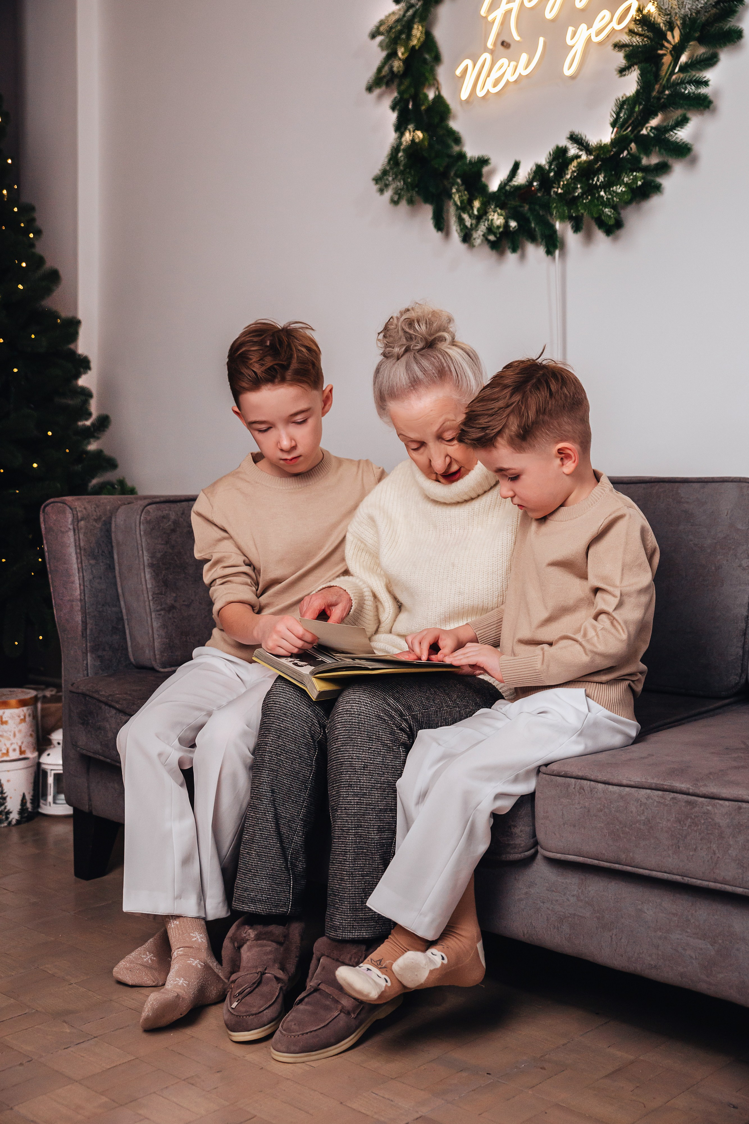 Новогодняя семейная история. Свадебный и семейный фотограф в Витебске Наталья Мамойко