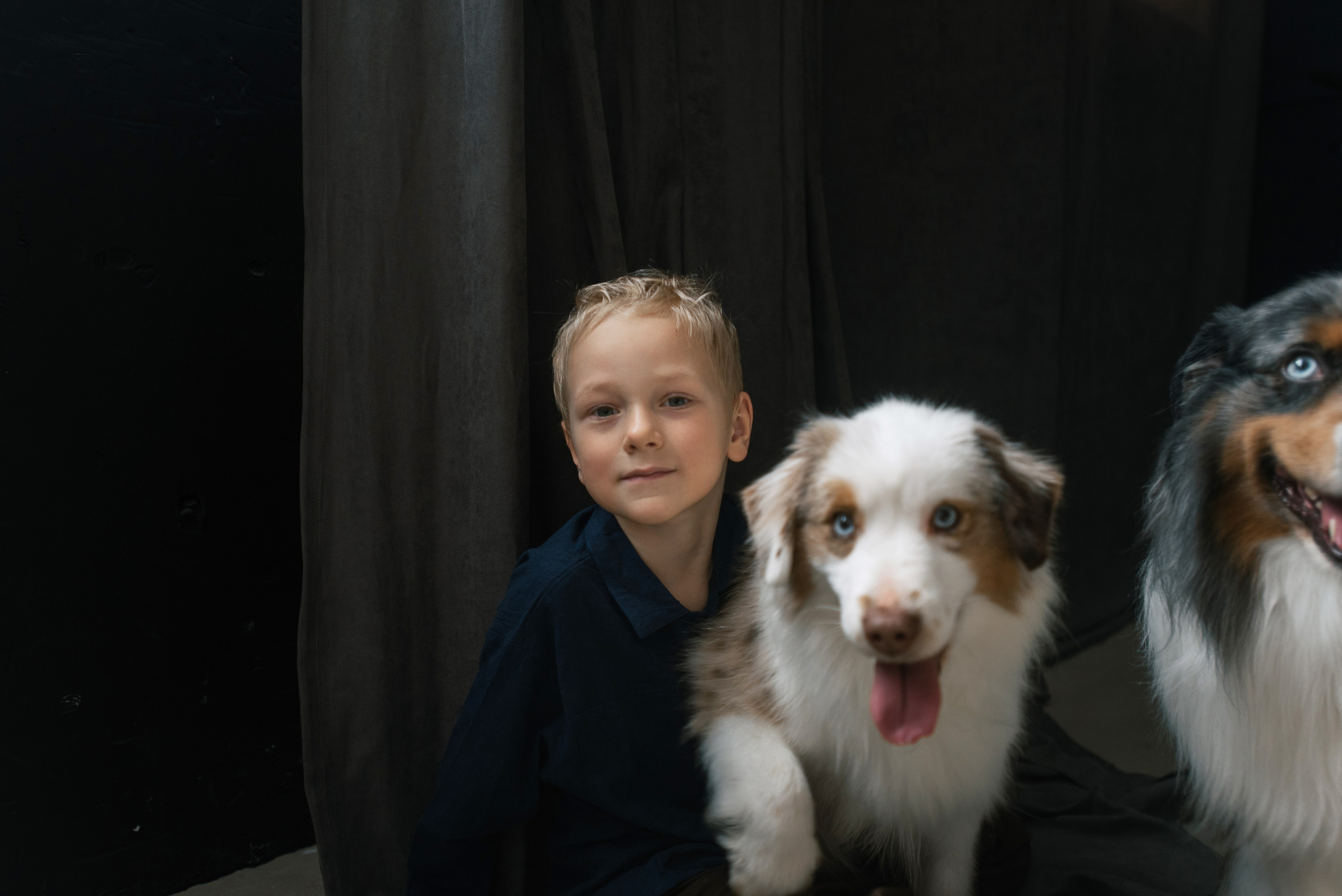 Семья с аусси: Светлана и Никуша. Фотограф Анна Тюрина