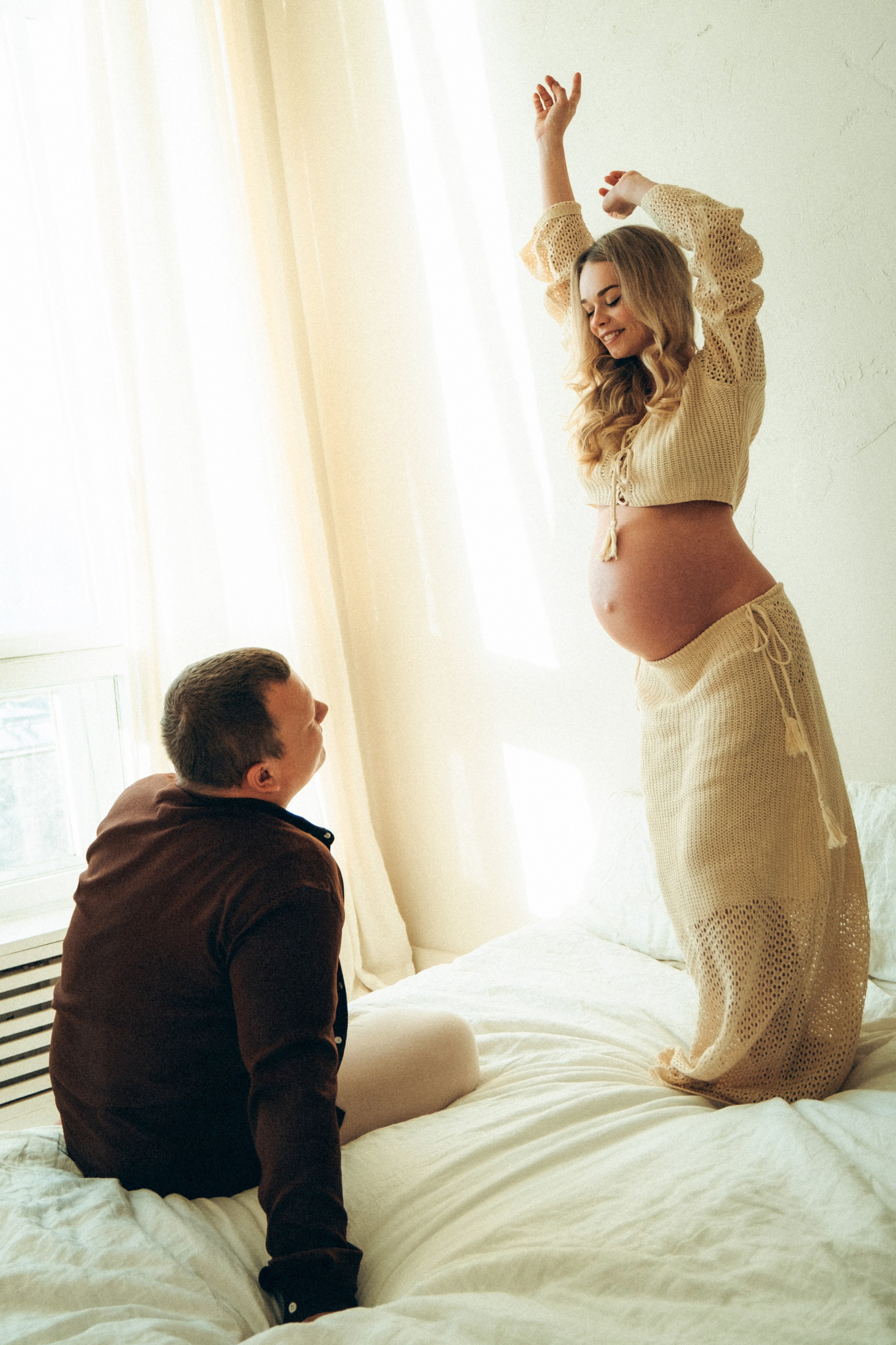 Лавстори новогодняя фотосессия беременности в Спб. Фотограф в Санкт-Петербурге Кристина Брянская