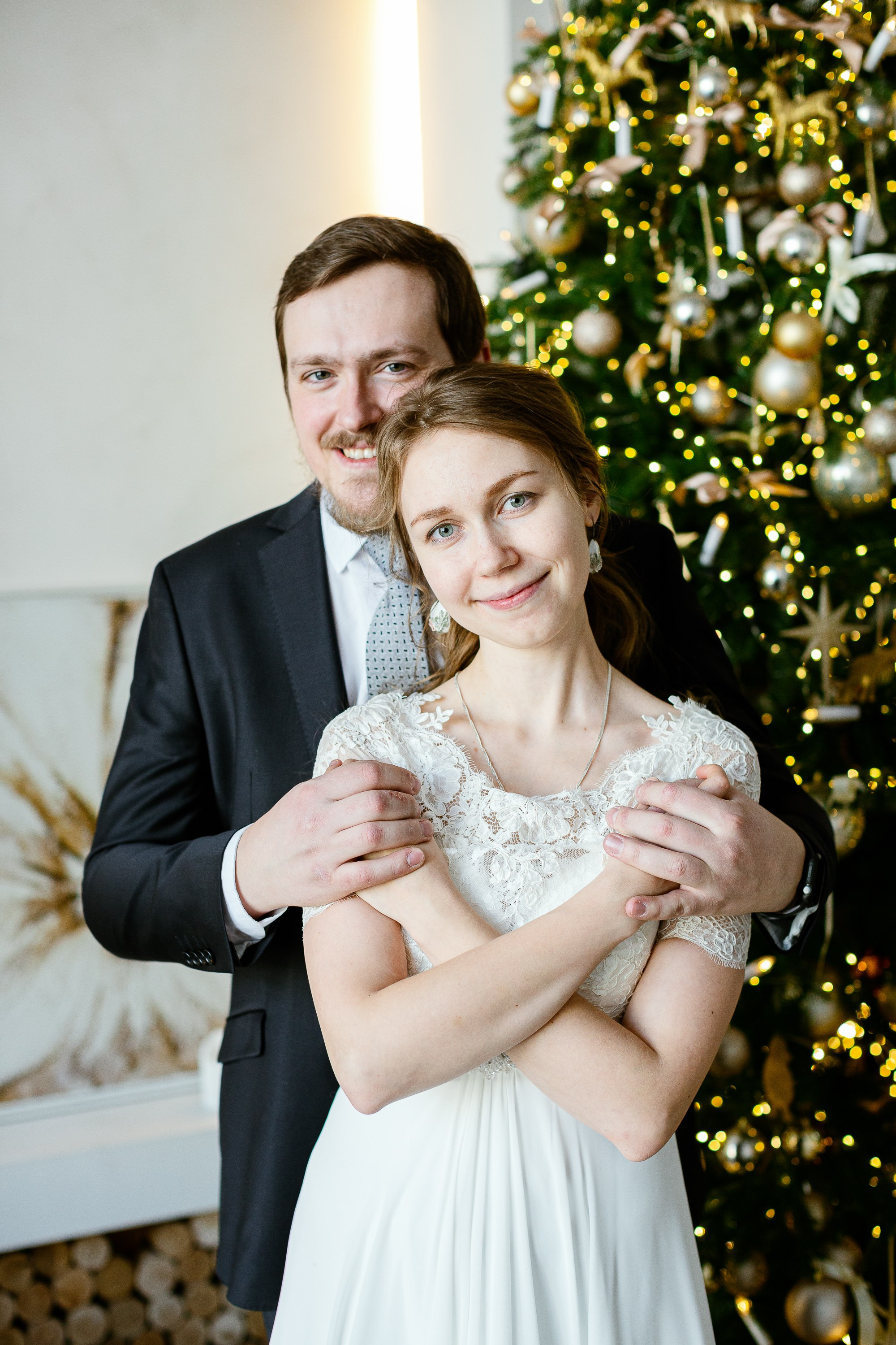 Новогодняя фотосессия в студии