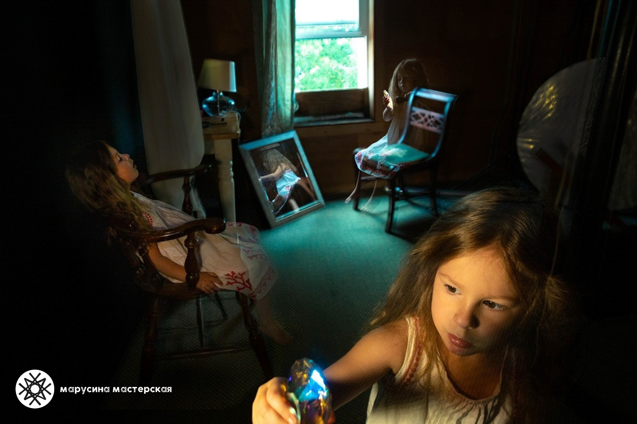 Творческая фотография, снятая в рамках зимней творческой практики, автор — Мари Саксон