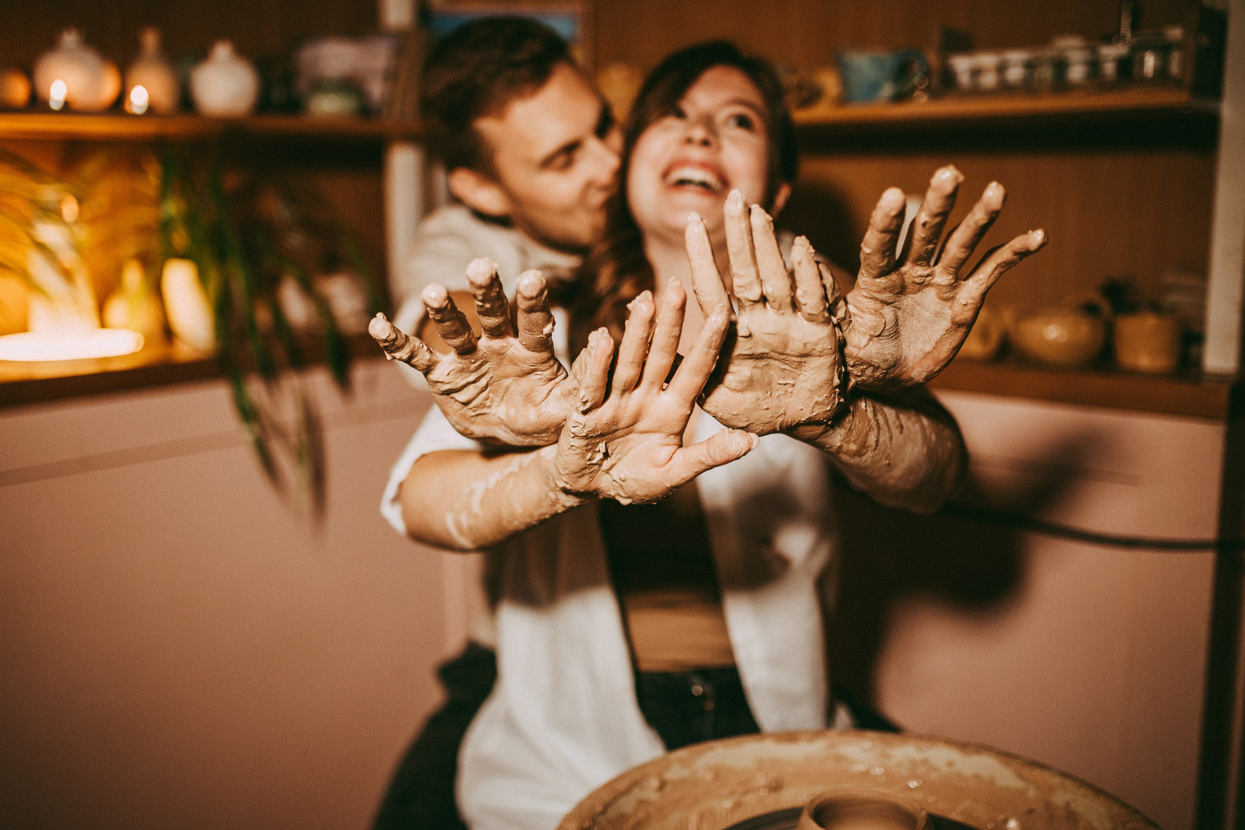 Лав стори в гончарной. Семейный и детский фотограф в Нижнем Новгороде Наумова Лидия
