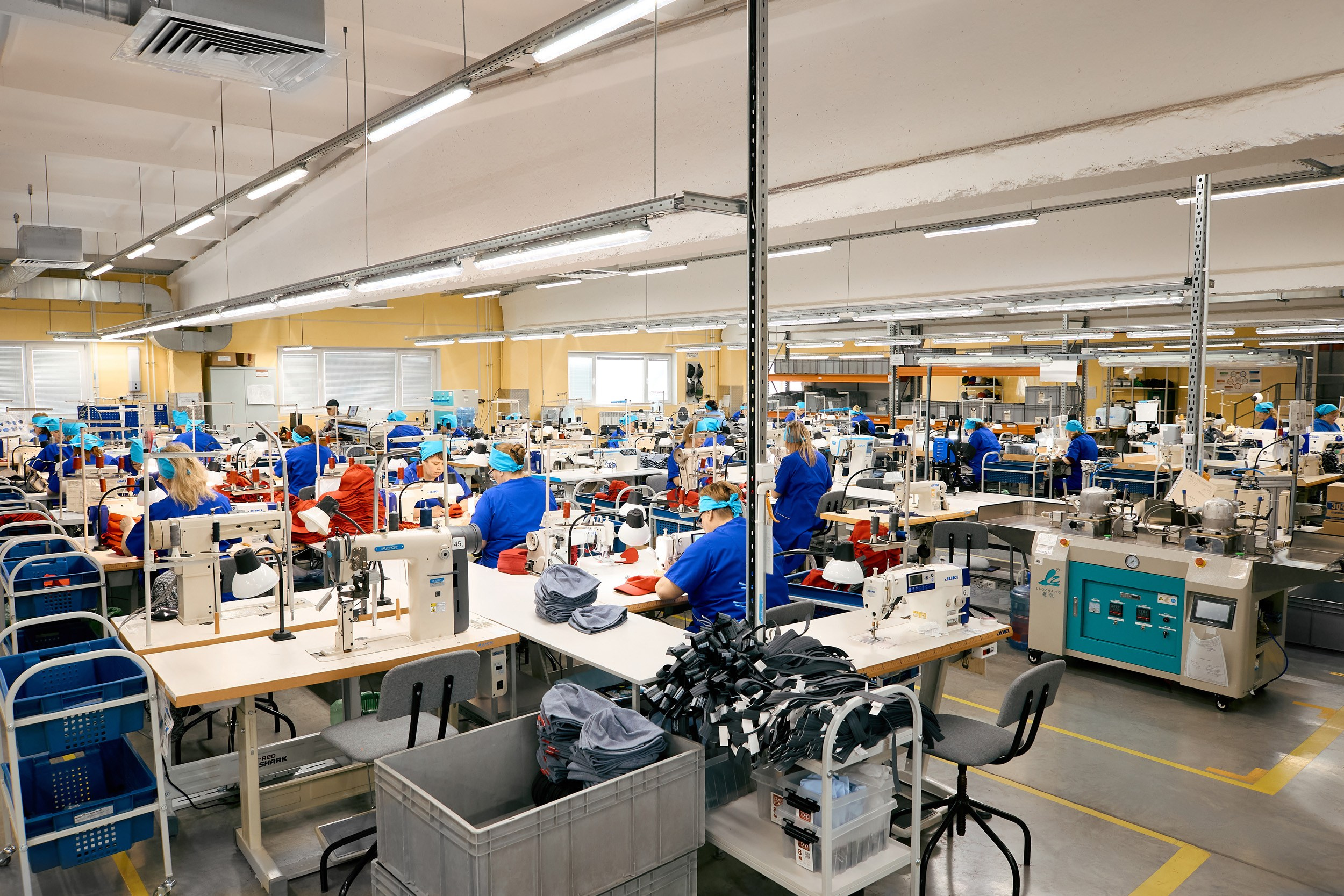 Фотосъемка швейного производства в Перми и Суксуне