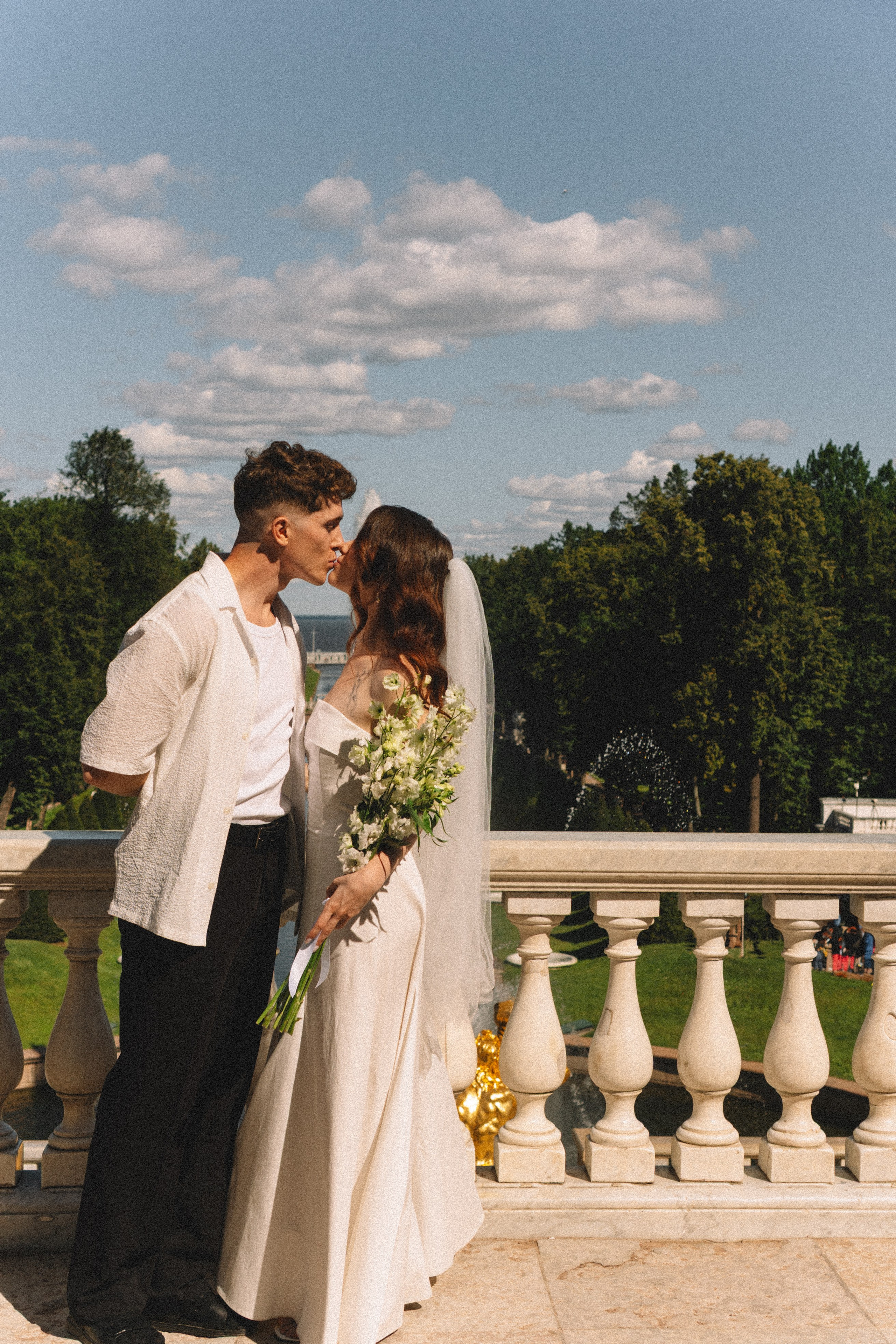 СВАДЕБНАЯ СЬЕМКА В ПЕТЕРГОФЕ И СЬЕМКА РЕПОРТАЖА В ЗАГСЕ ПЕТЕРГОФА. Профессиональный фотограф, Санкт-Петербург — Виктория Богомолова