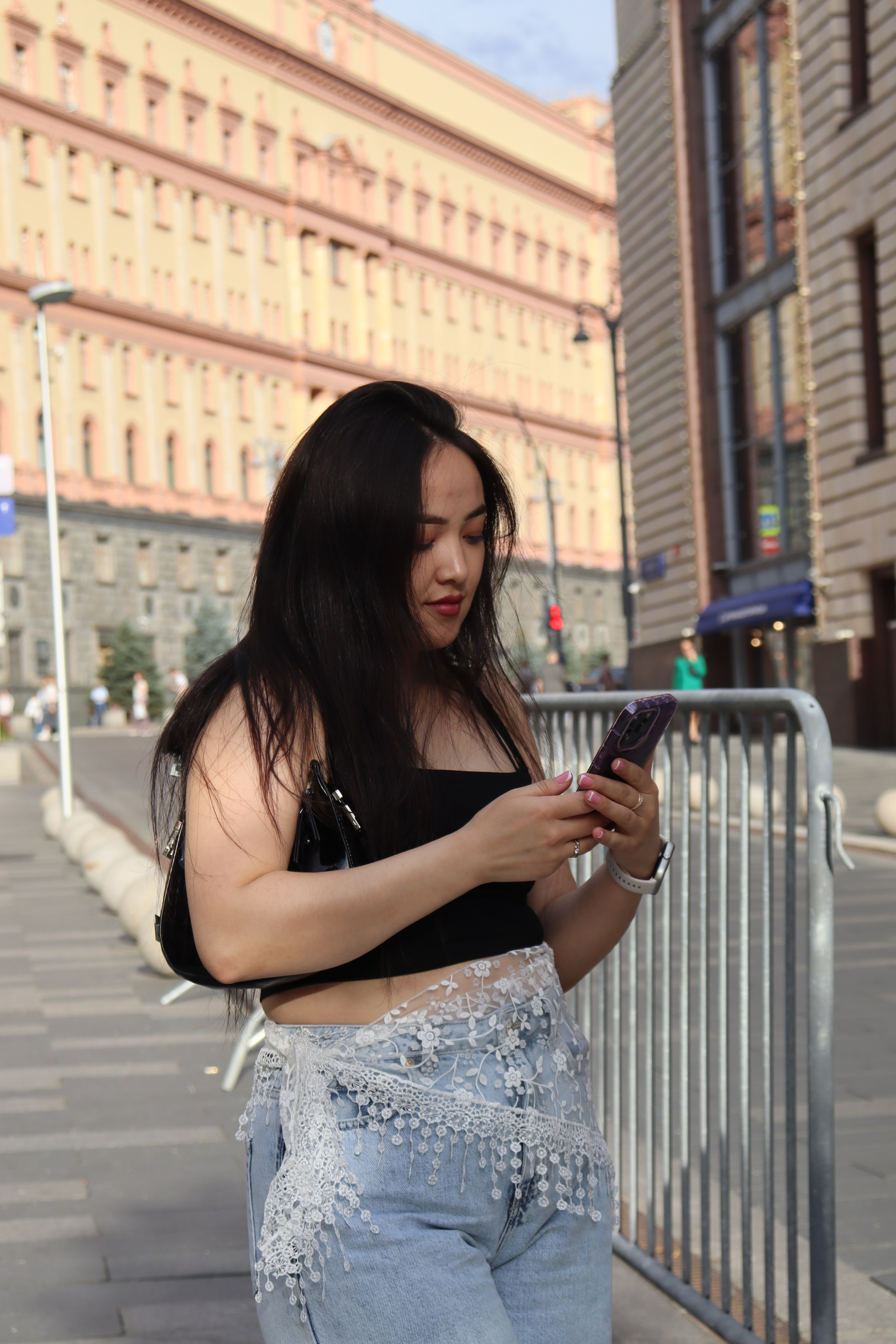 На Кузнецком мосту. Фотограф