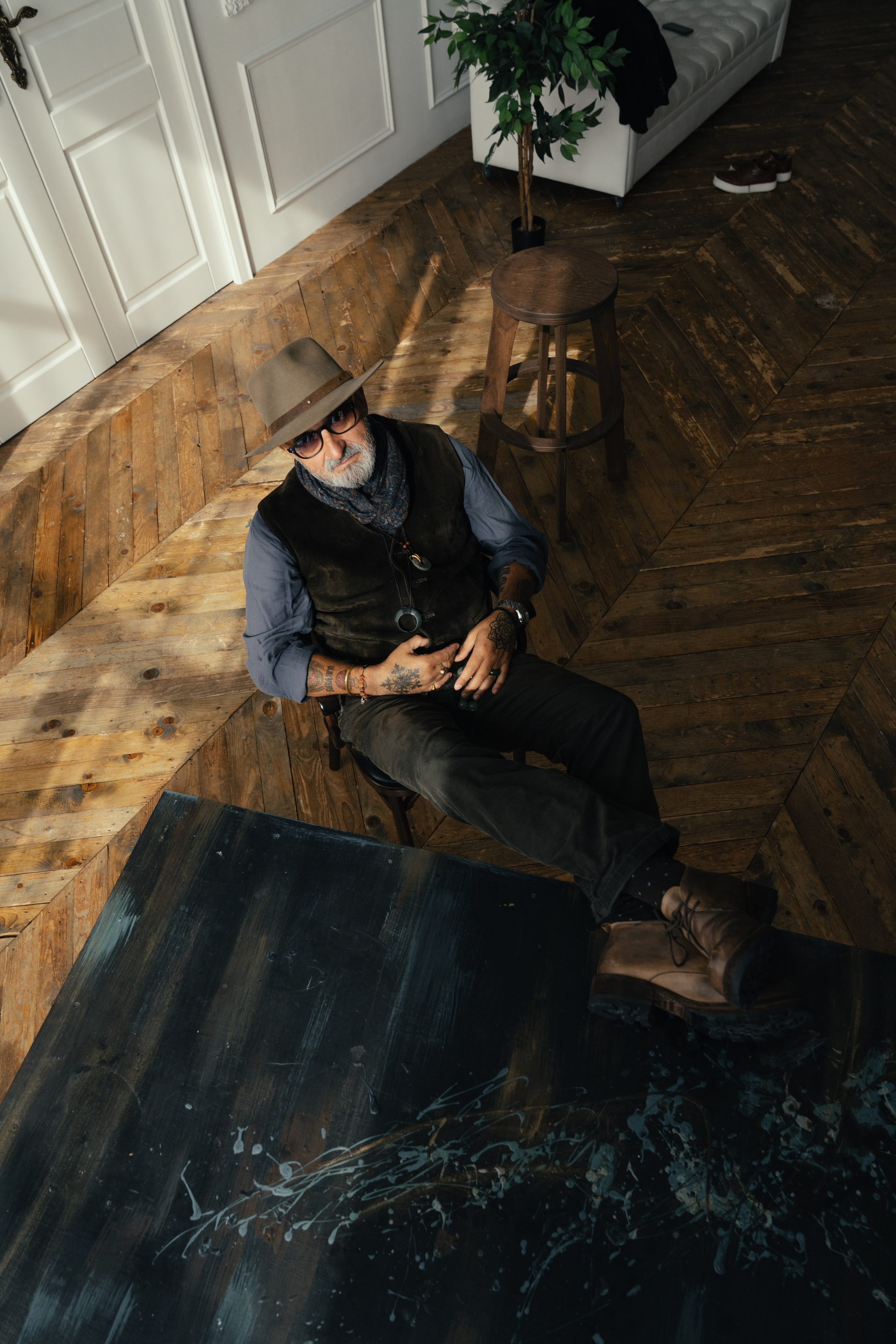 Студийная портретная съёмка Олега