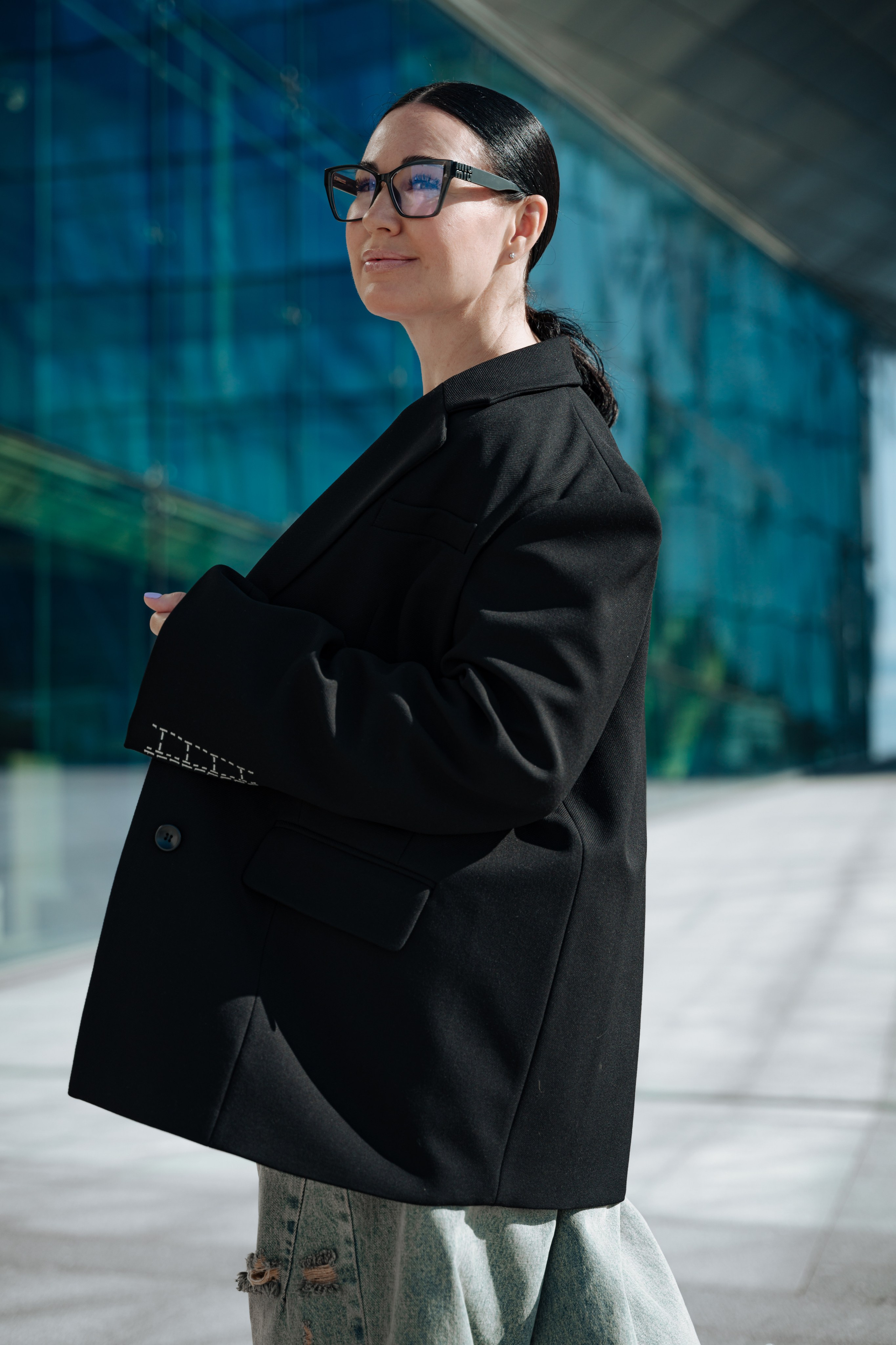 Елена. Лахта центр. Портретный фотограф в Санкт-Петербурге Дмитриева Наталия