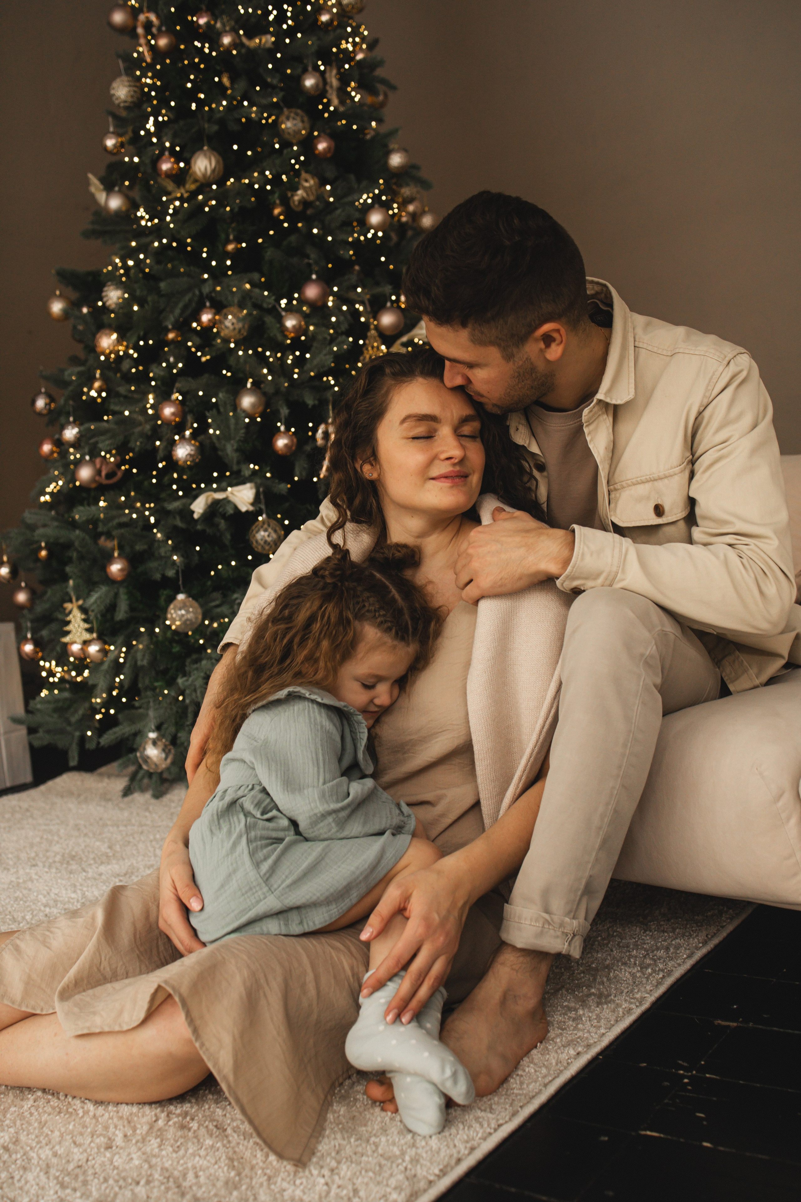 Семейная новогодняя фотосессия. Фотограф Екатеринбург Анастасия Лиханова